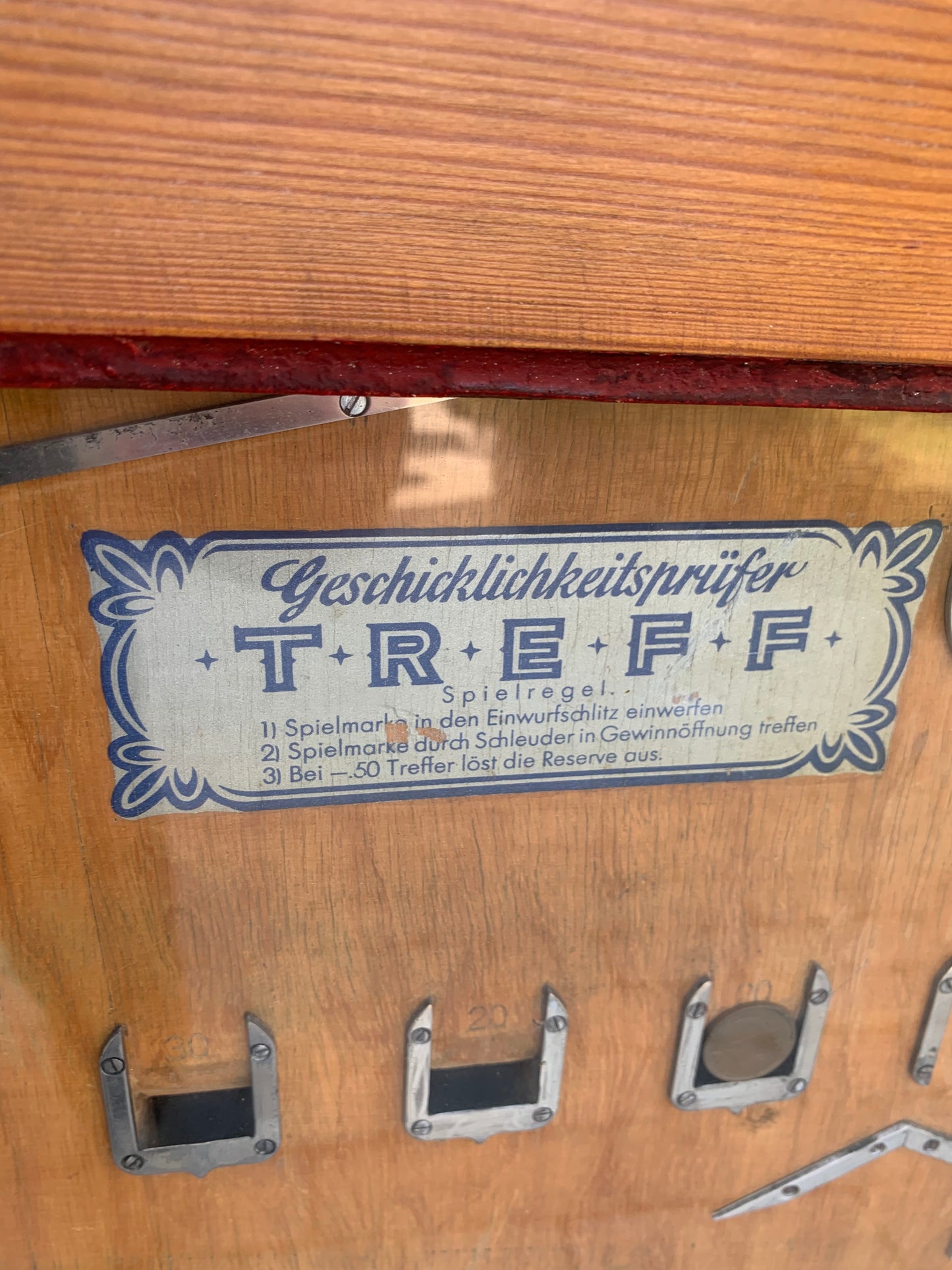 Gammal spelautomat