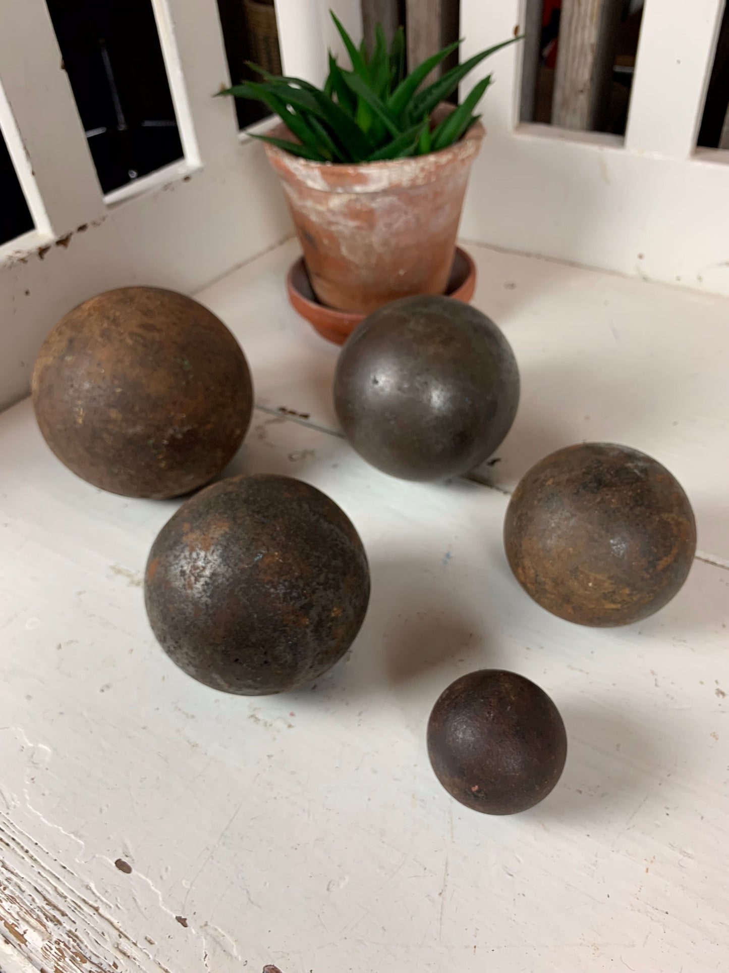 Tungmetallkula för senapsproduktion - nr 5 på foto