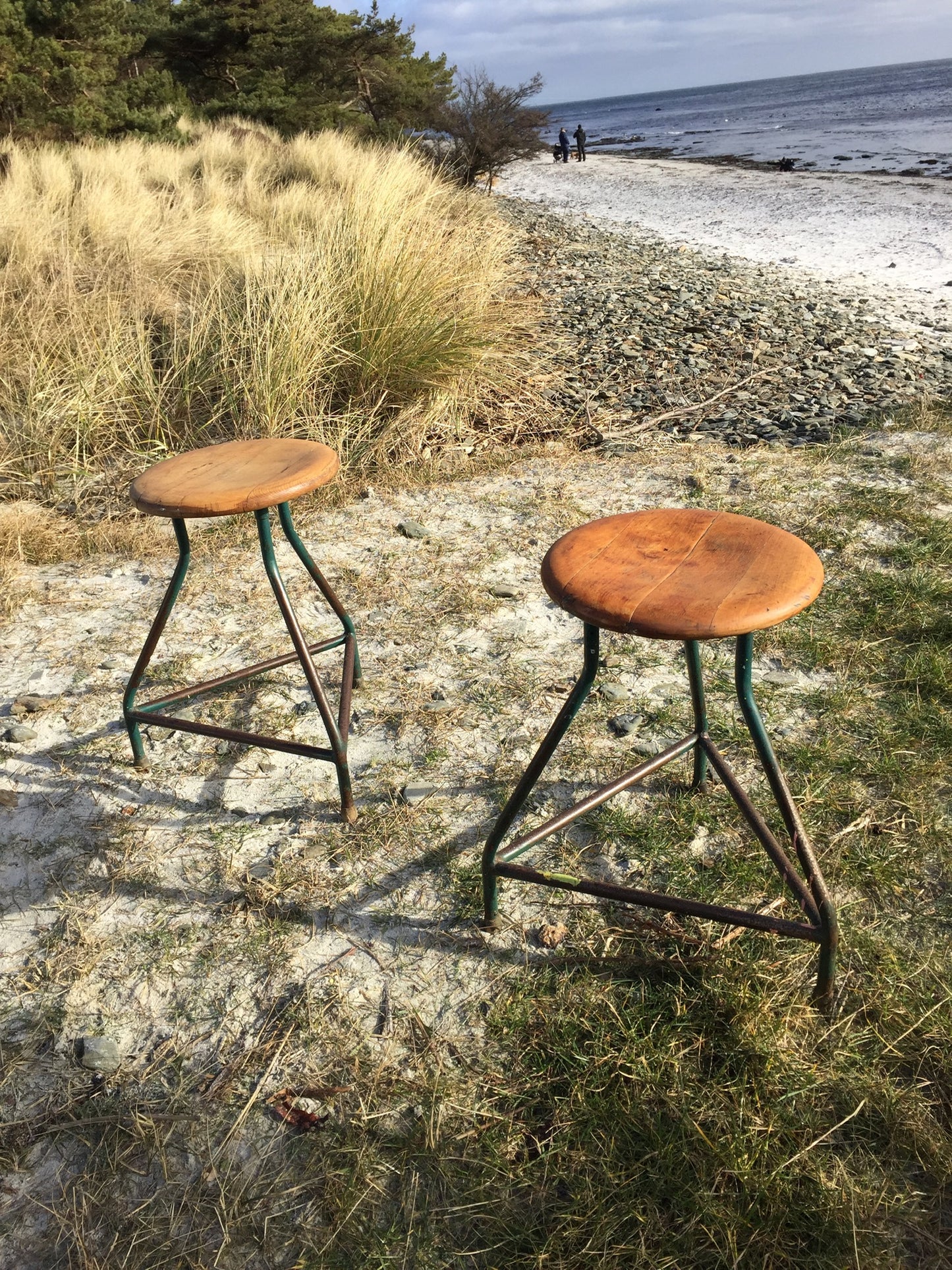 Vacker och industriell pall (Priset är per styck)