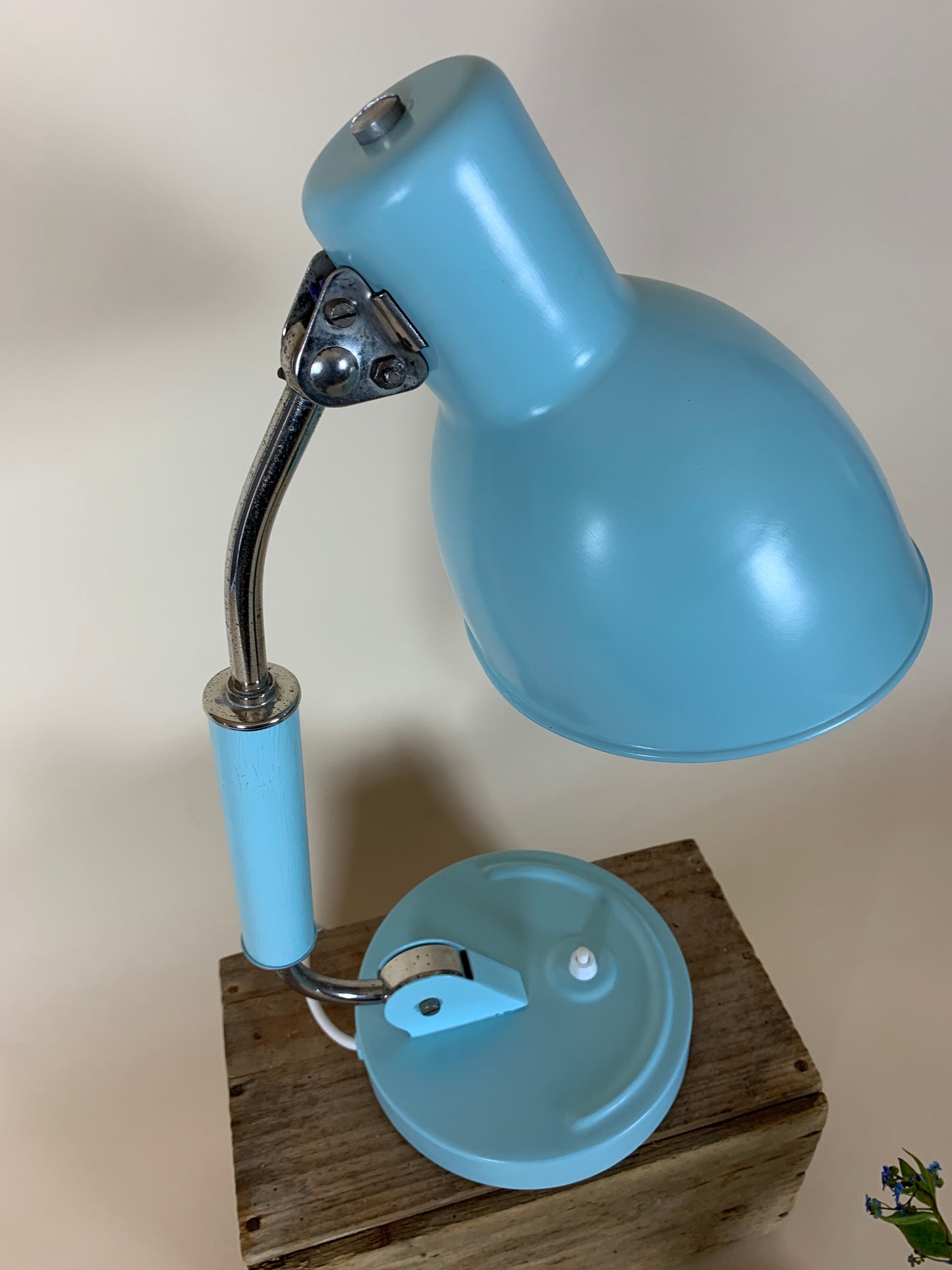 Vintage lampa designad av Christian Dell för Koranda