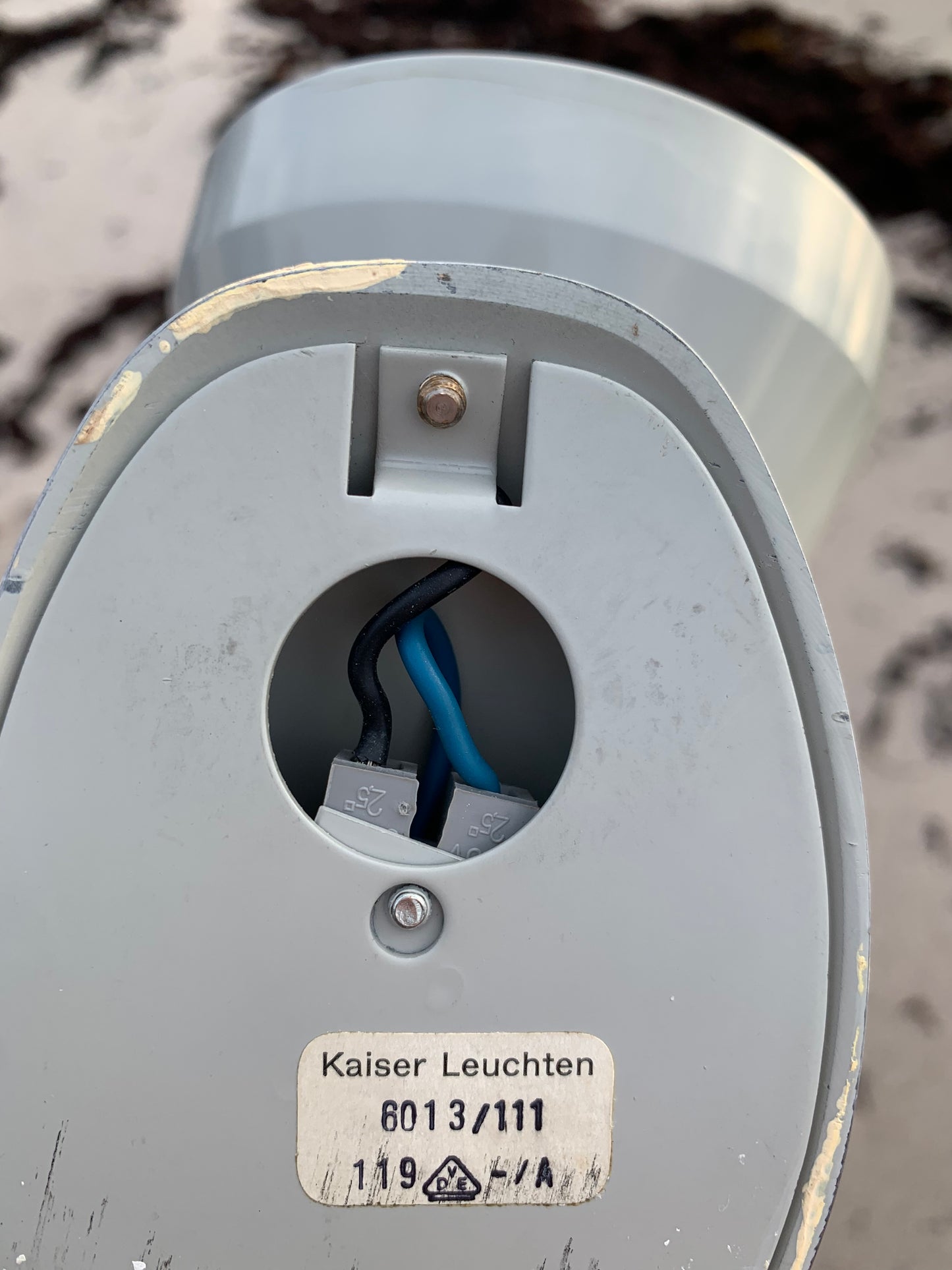 Kaiser Leuchten 6013 vägglampa - Grå