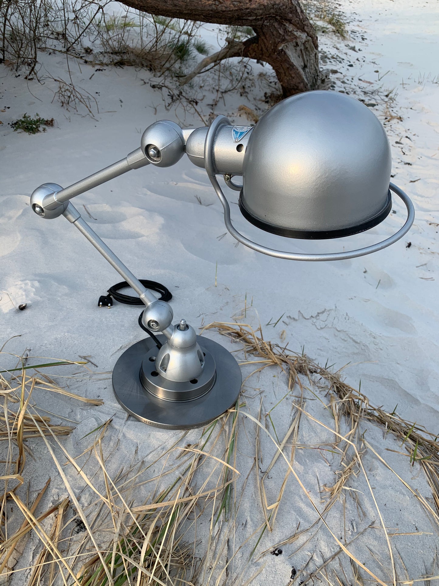 Jieldé bordslampa med 2 armar och bländskydd