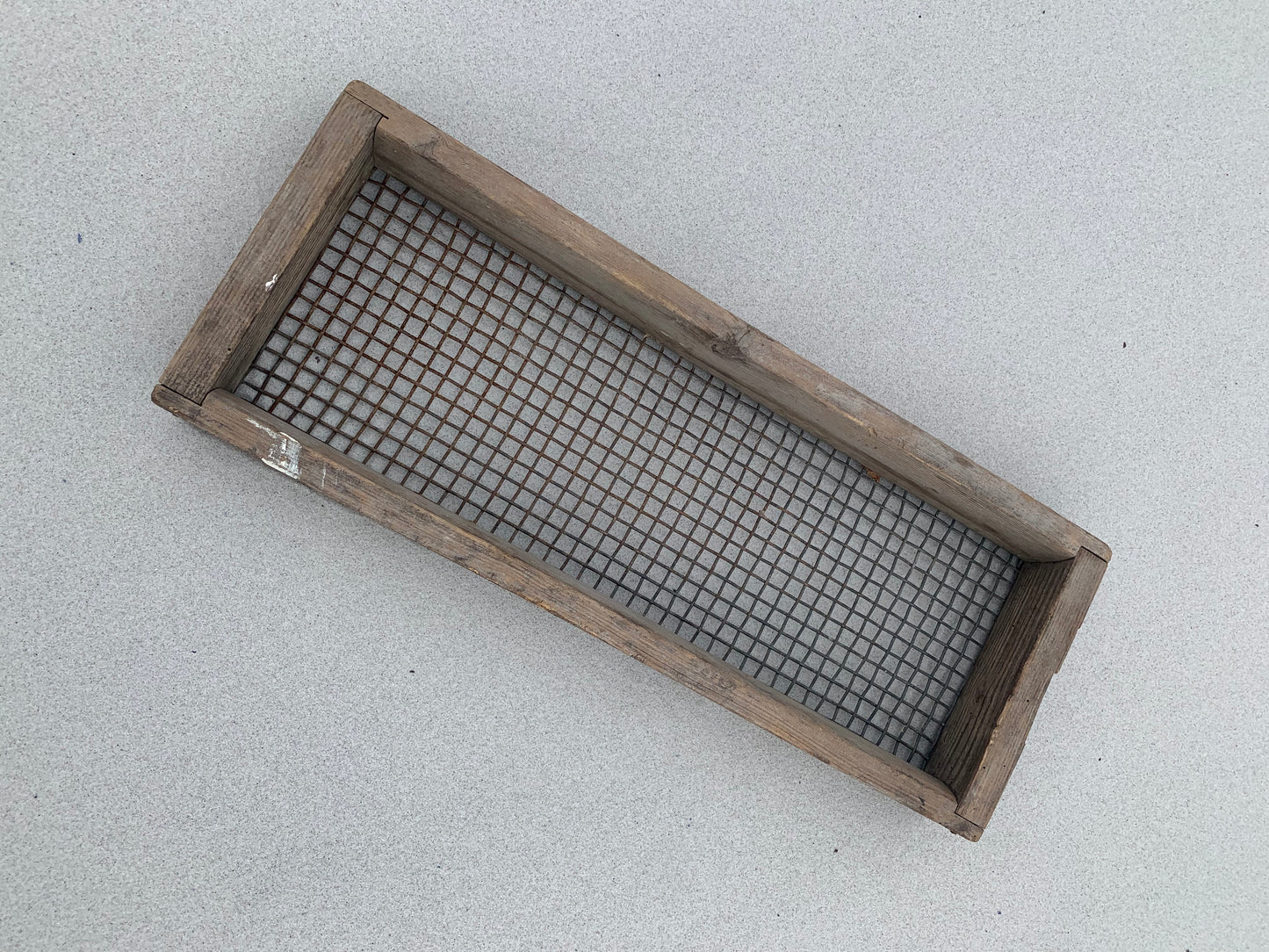 Löklåda med trådbotten