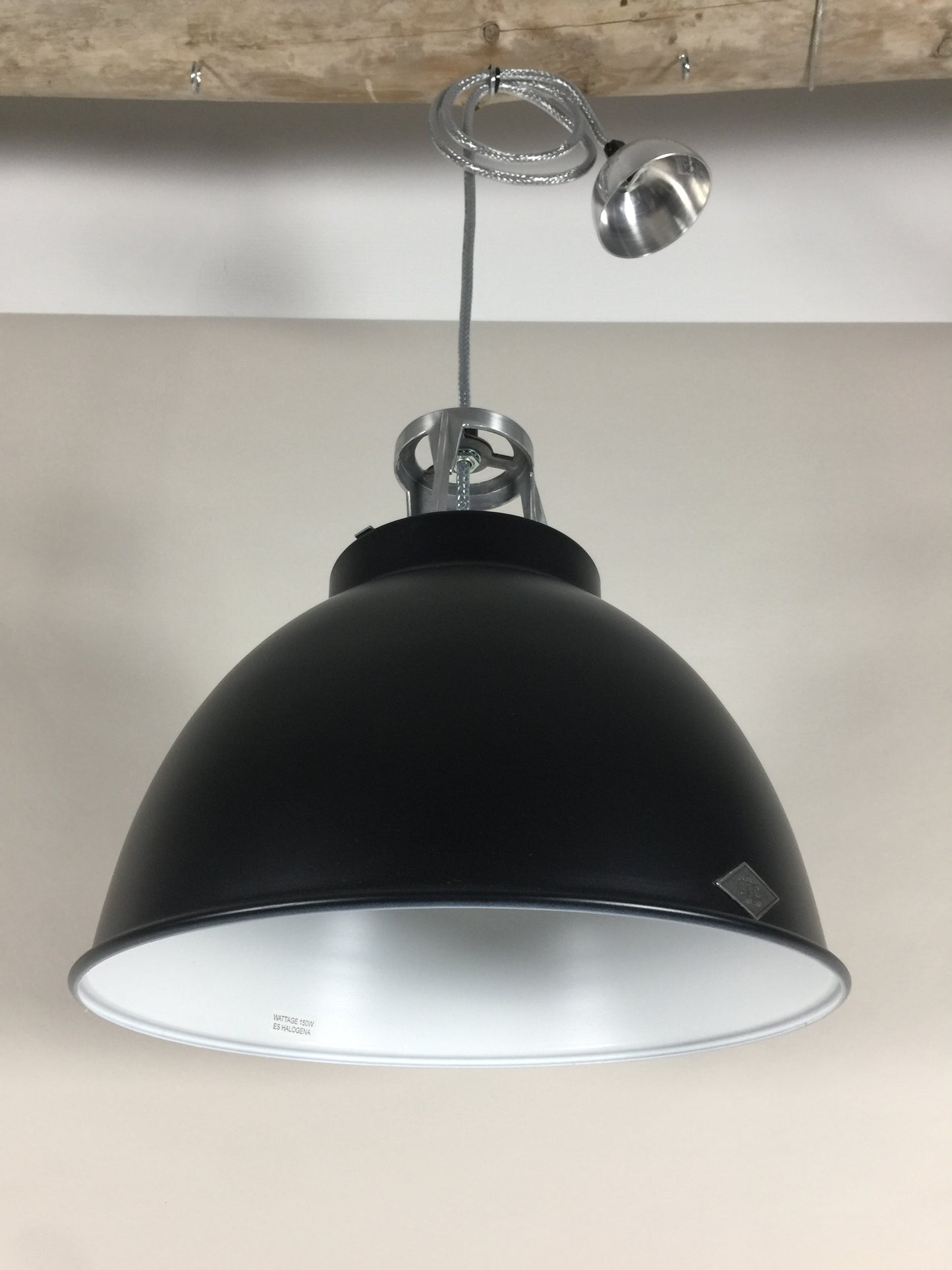 Original BTC lampa - Titan i svart