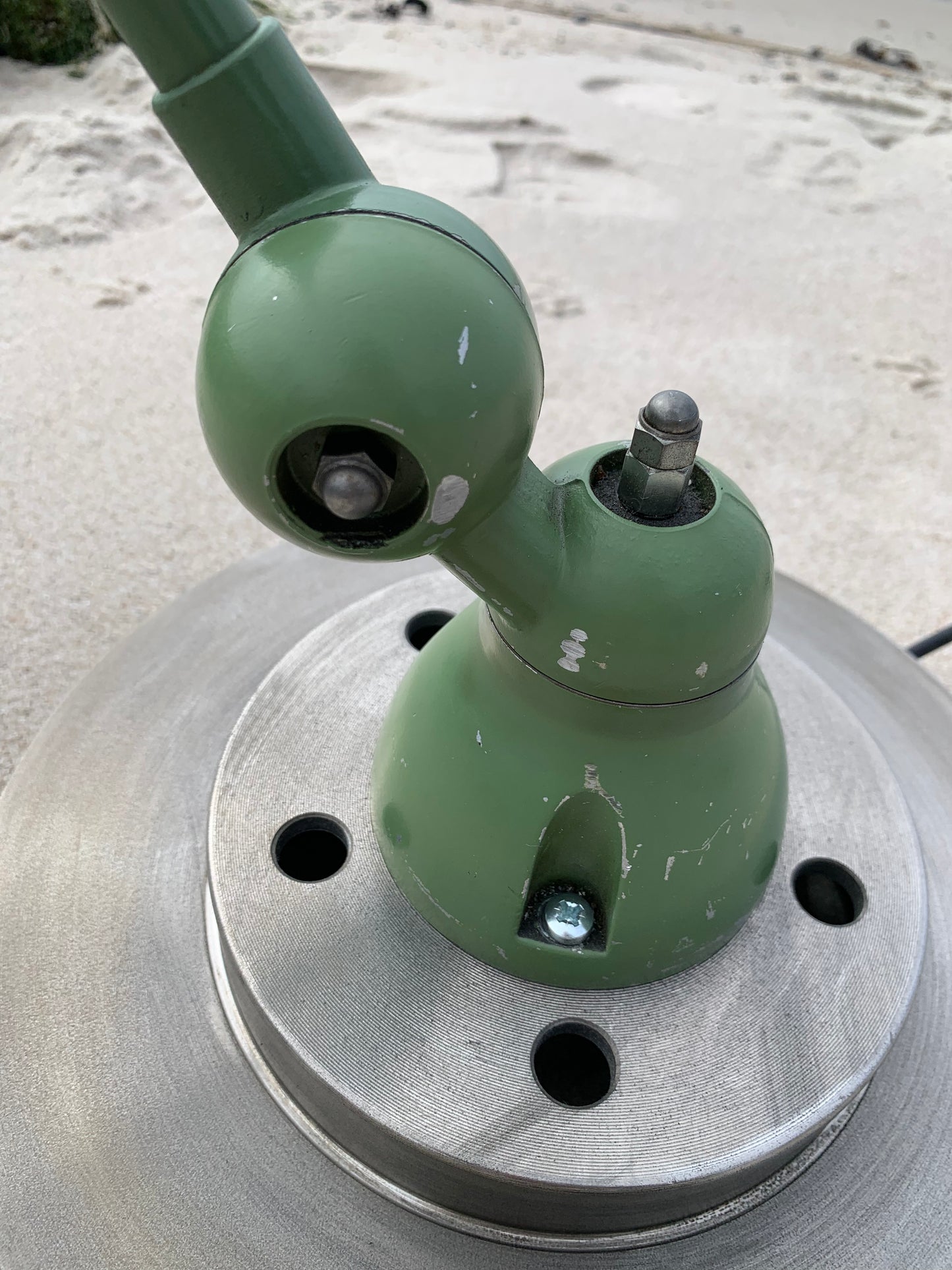Jieldé golvlampa med 4 armar - Grön