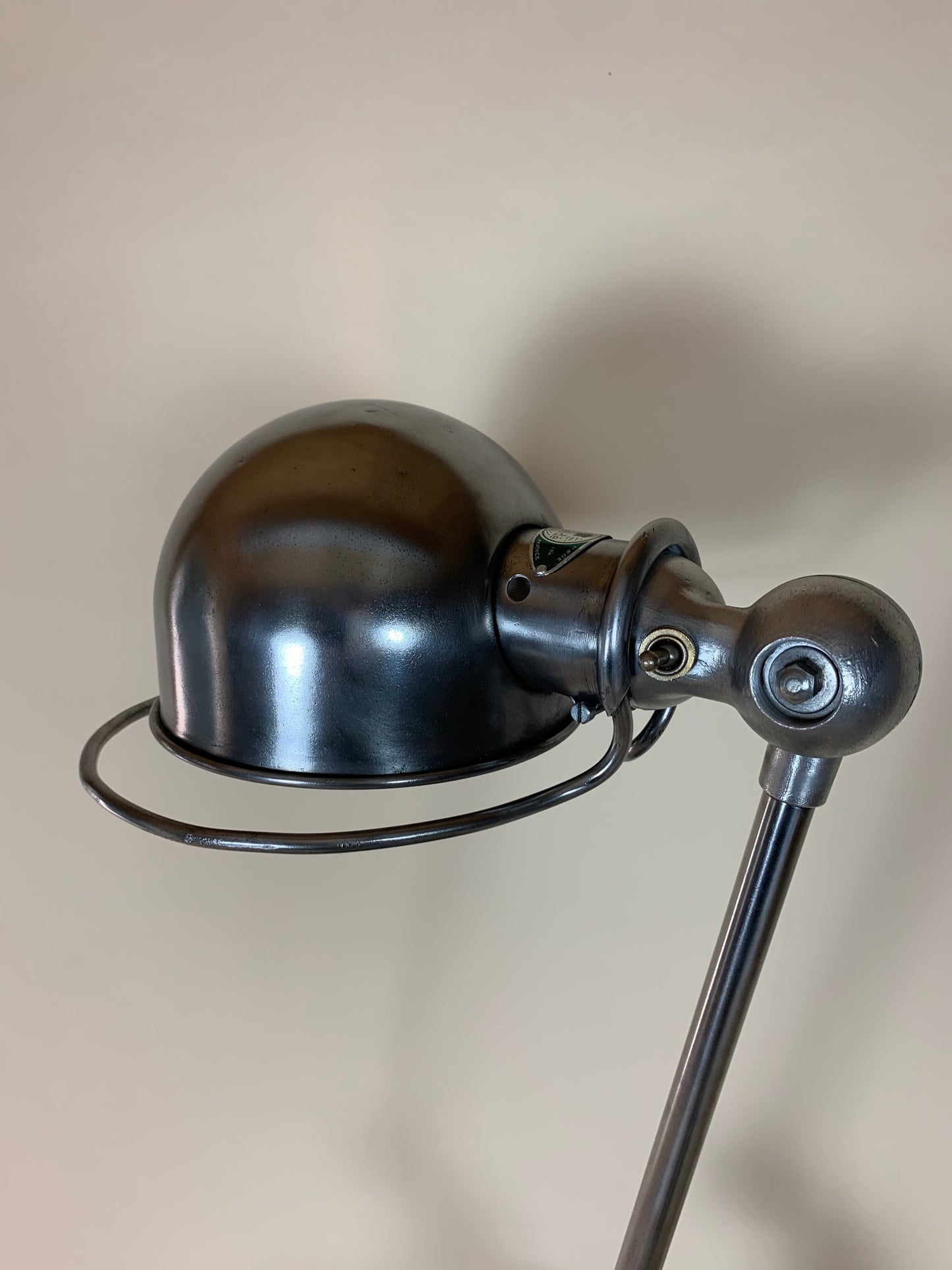 Jieldé lampa med arm och fin fot