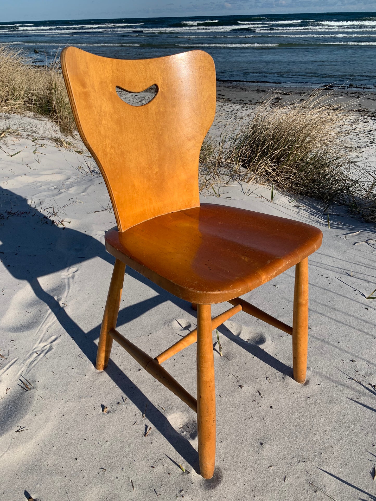 Stol med snygg design