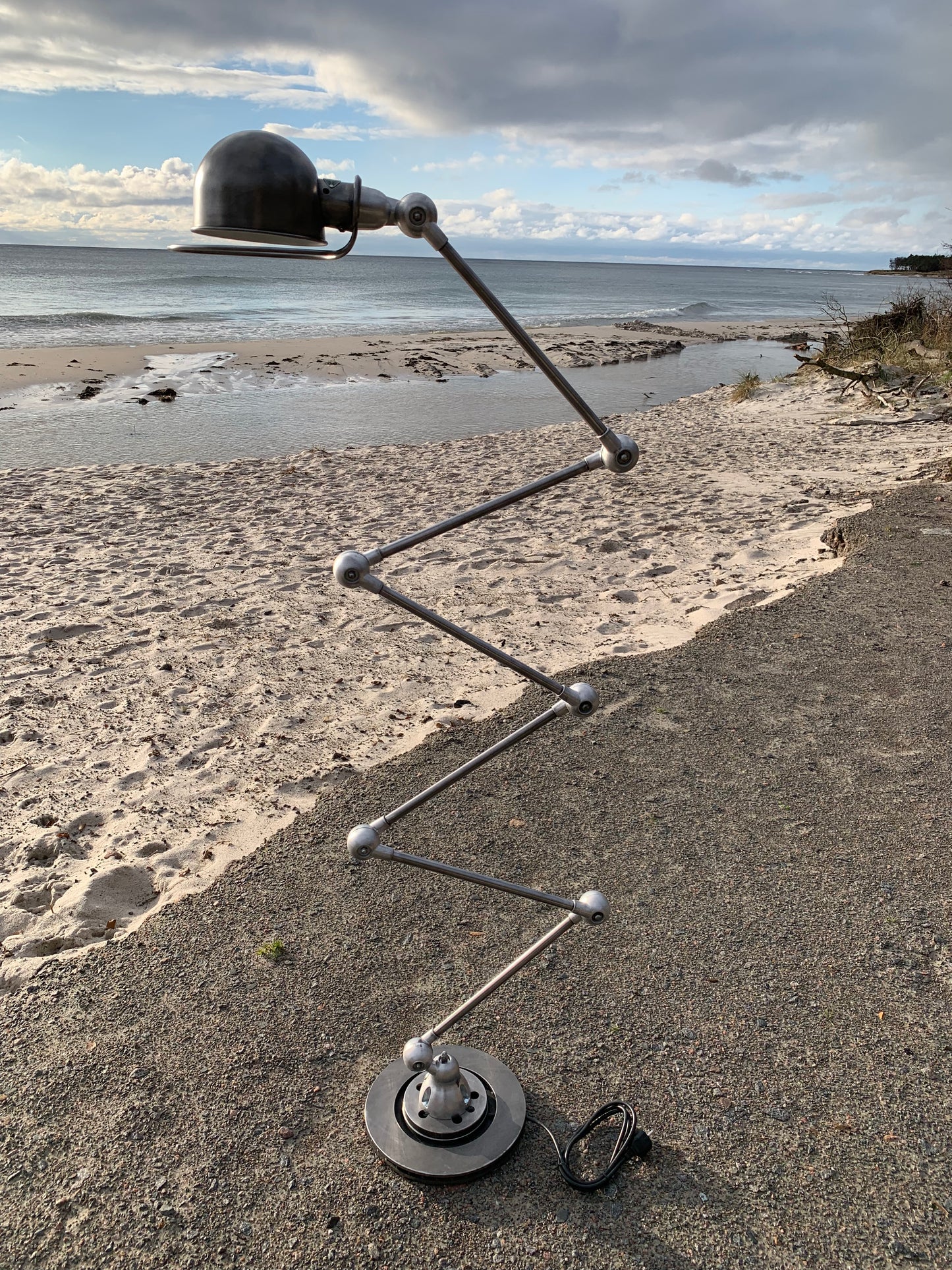 Jieldé golvlampa med 6 armar