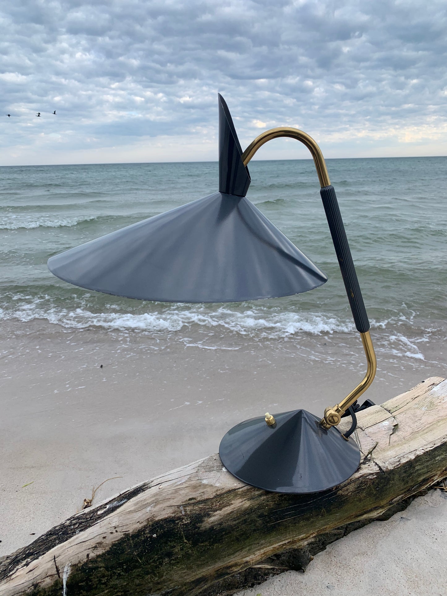 Sällsynt Hala bord/vägg vintage lampa