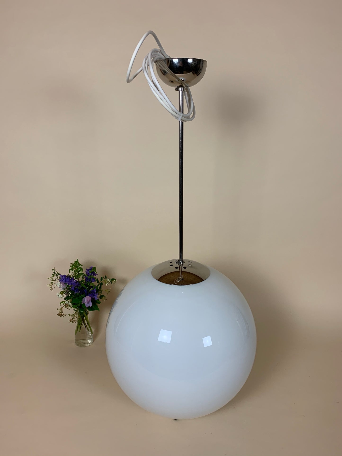 Glaskupollampa