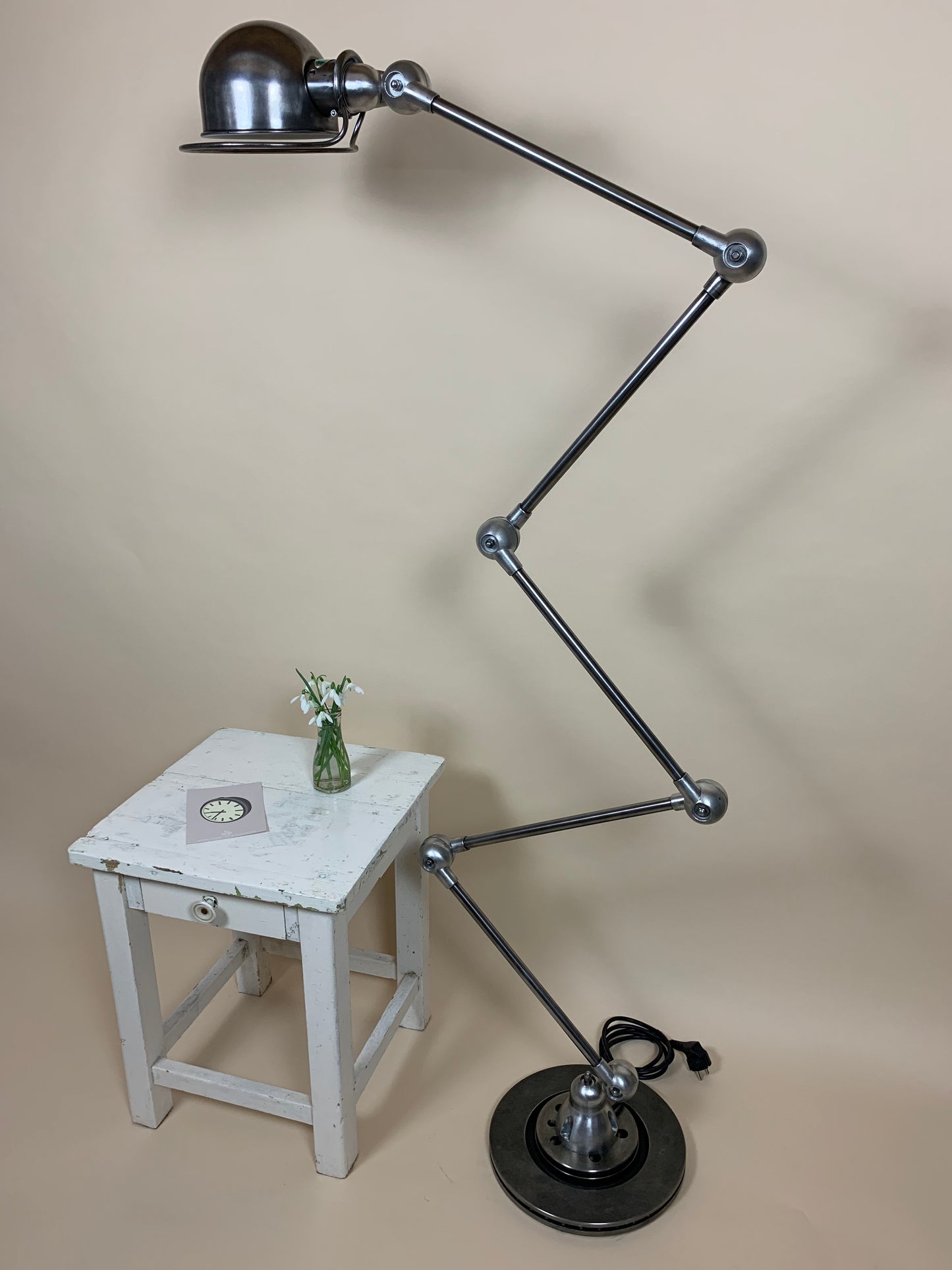 Vacker Jieldé golvlampa med 5 armar