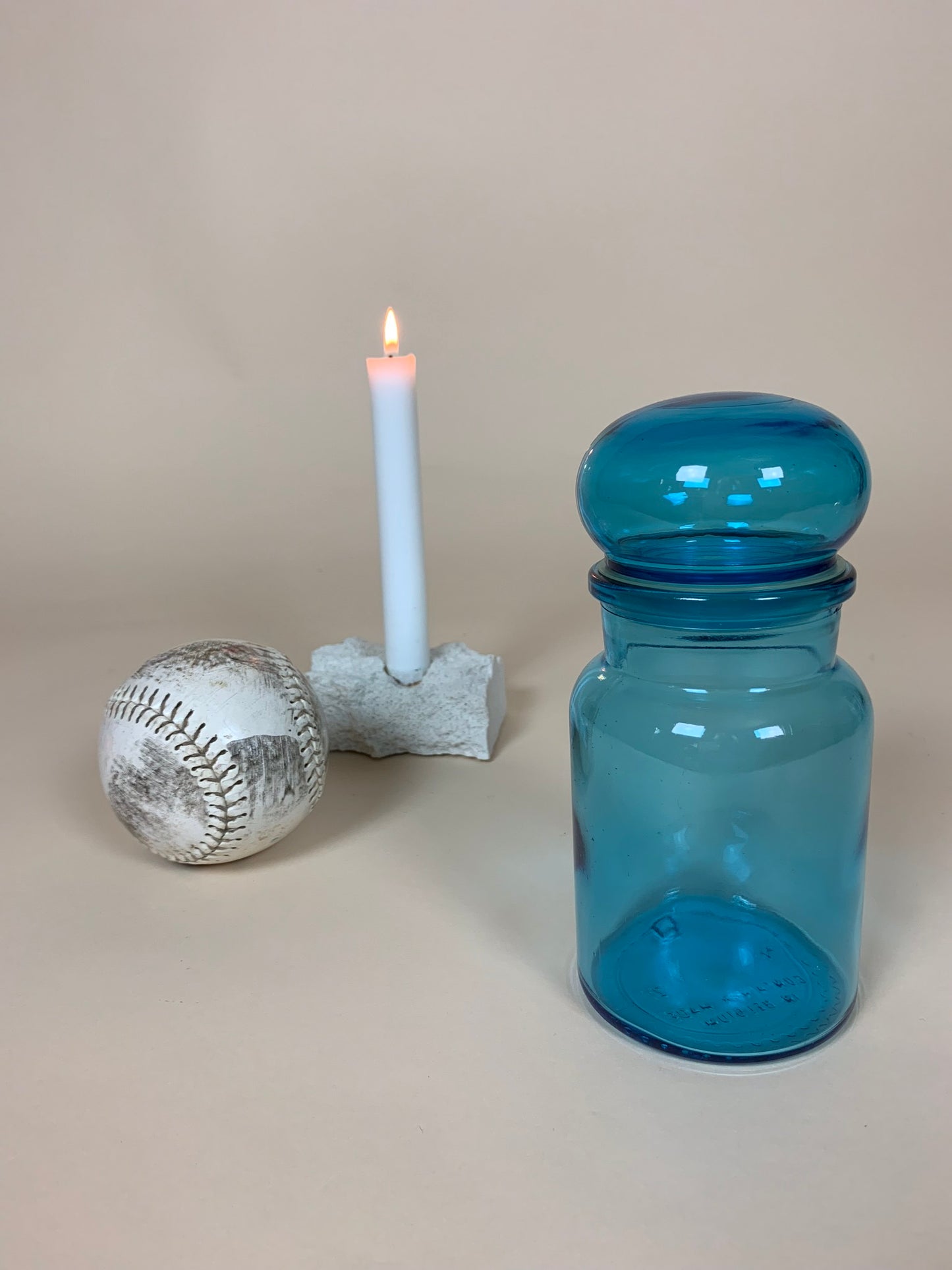 Belgiskt glas - turkos