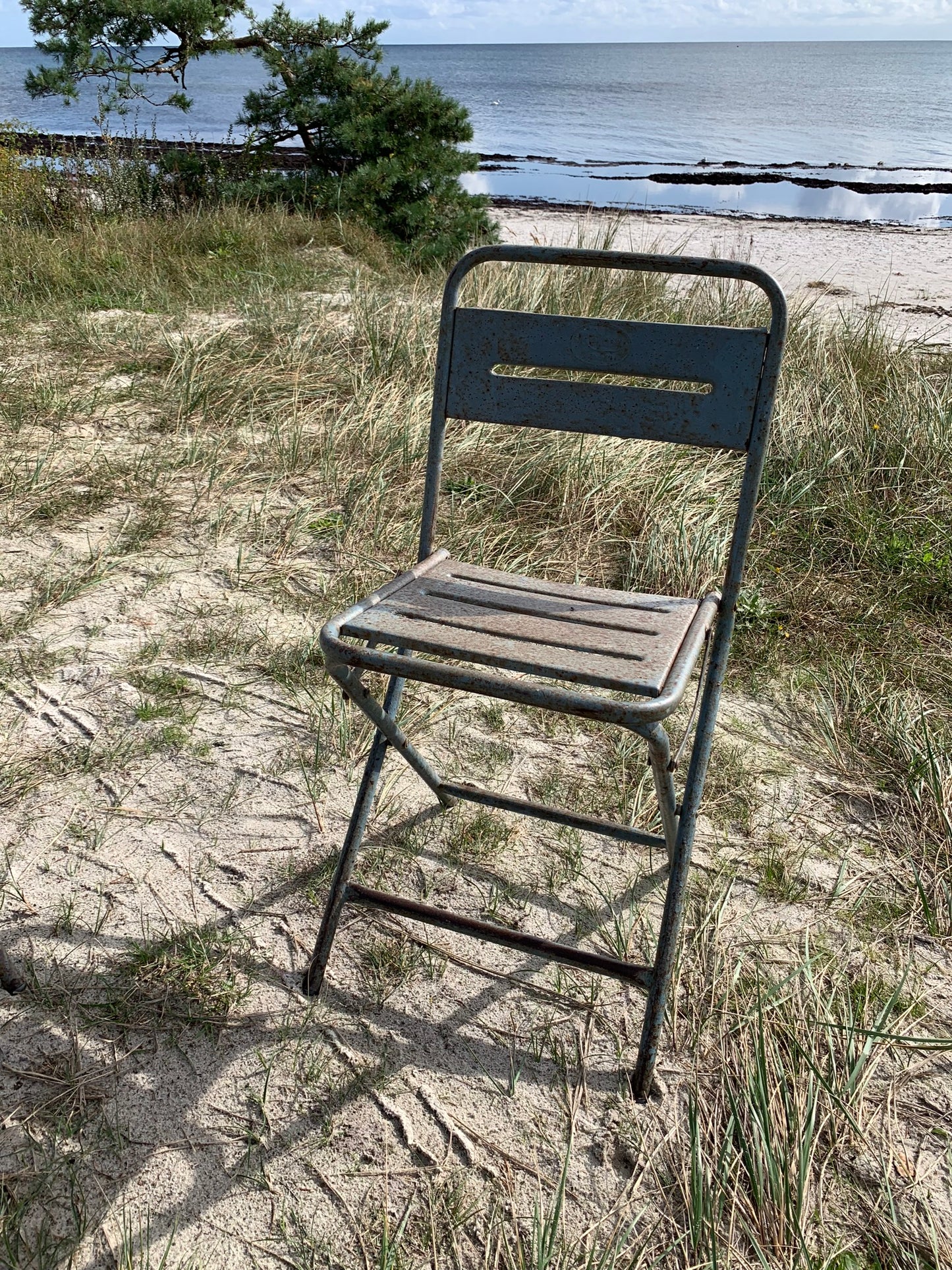 Raw fällstol med patina - priset är pr PCS.