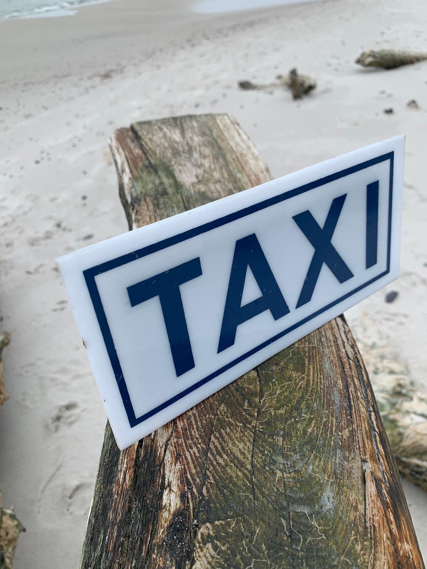 Upplyst skylt - Taxi