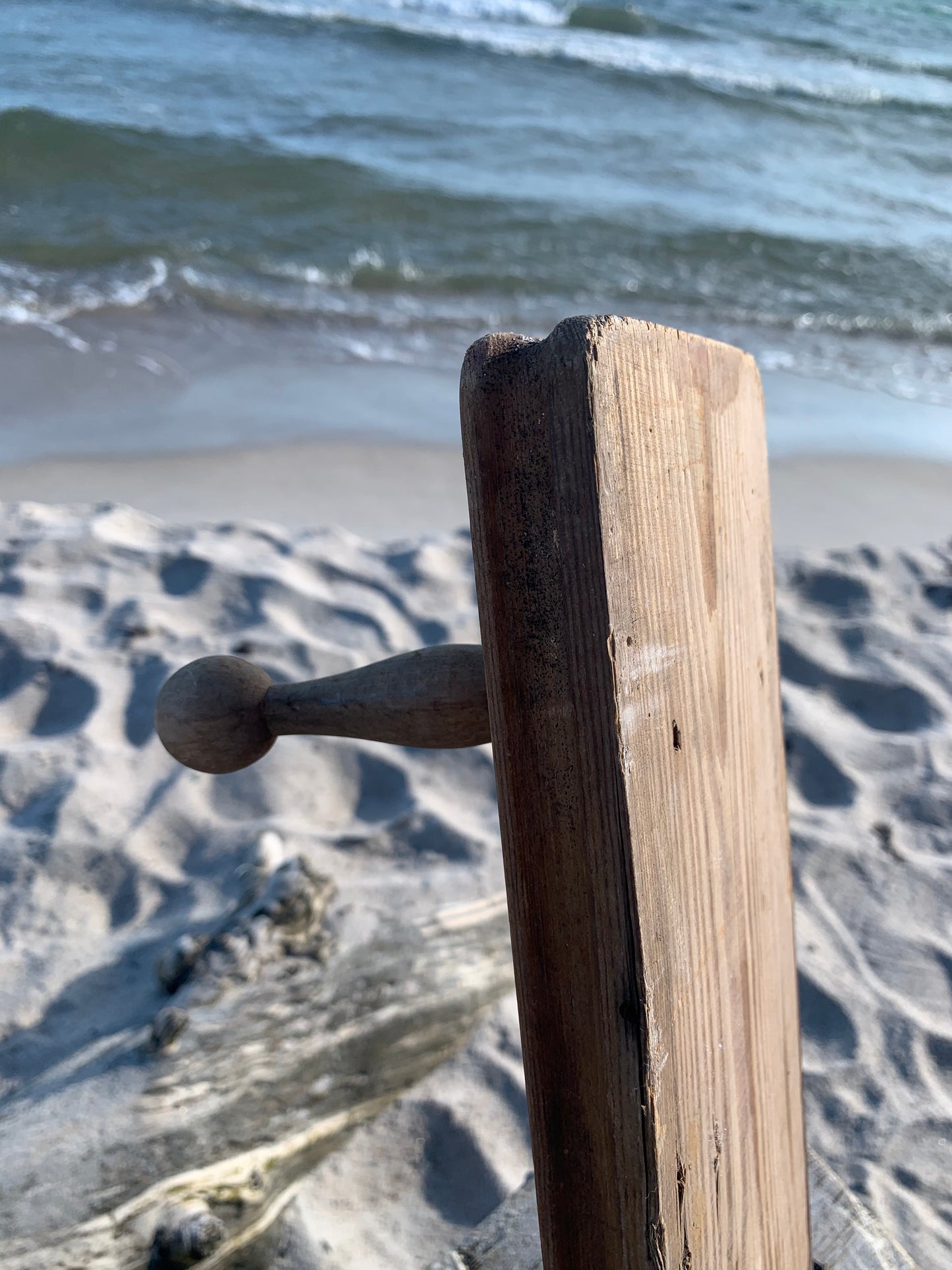 Fin stor klädhängare med patina