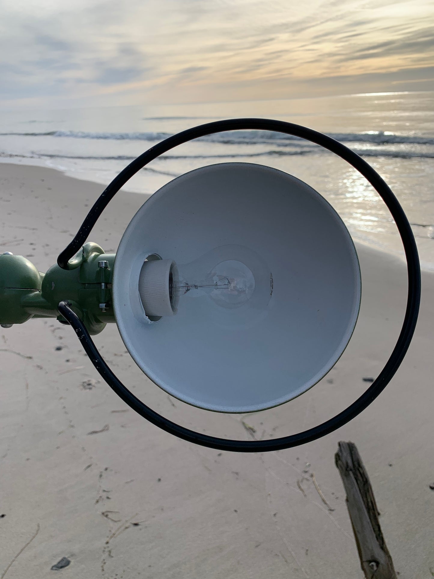 Jieldé vägg/taklampa - Grön