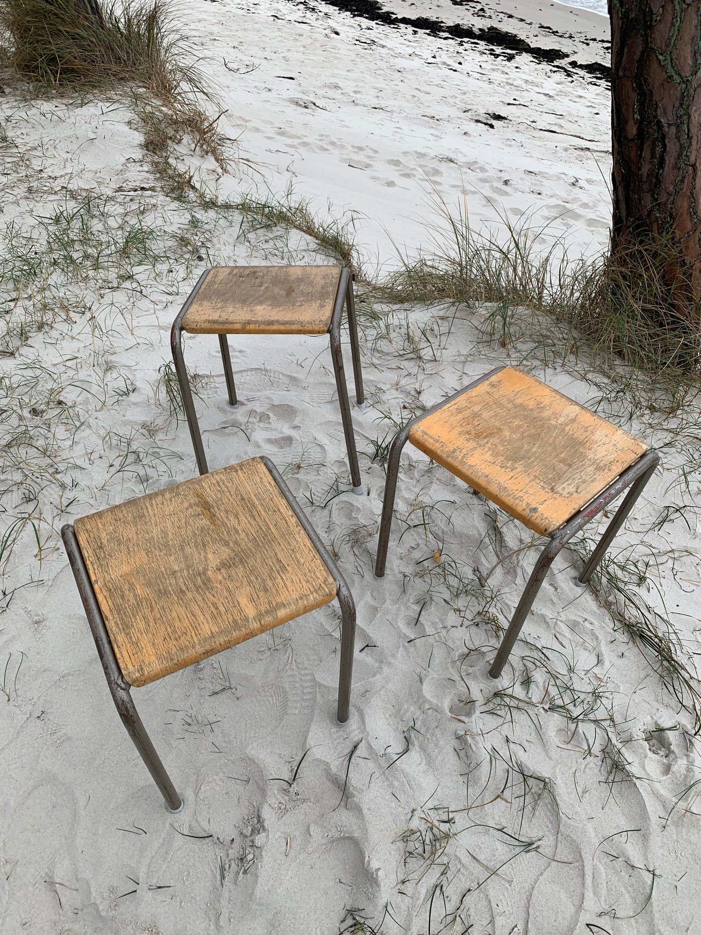 Industripall med mycket patina - Priset är pr PCS.
