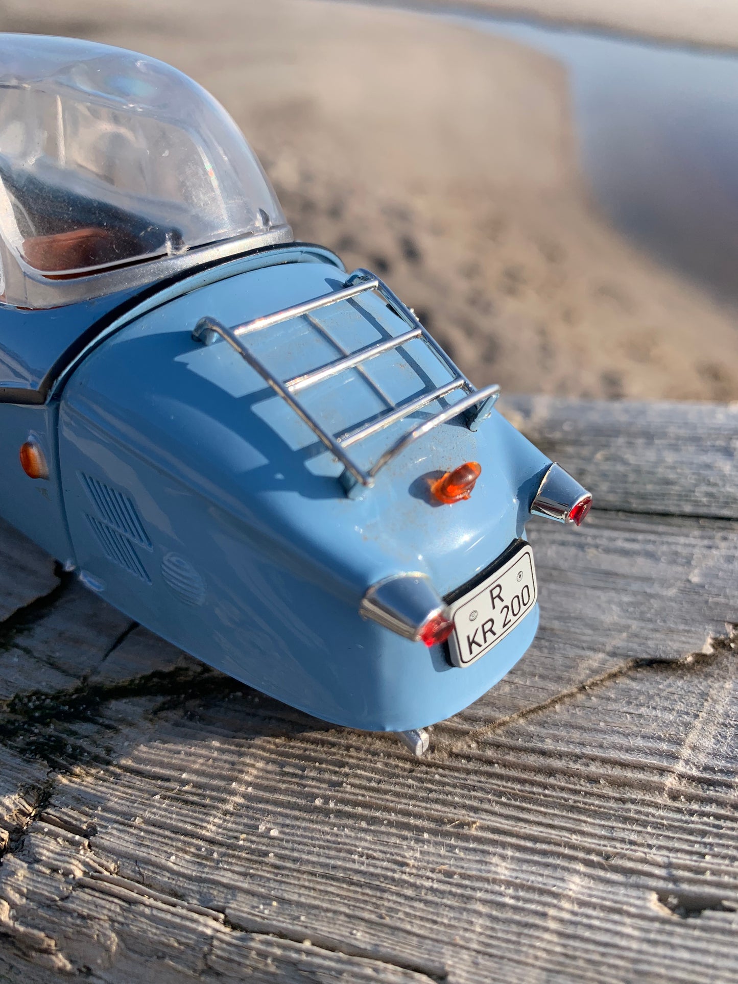 Messerschmidt hyttskoter - Ljusblå