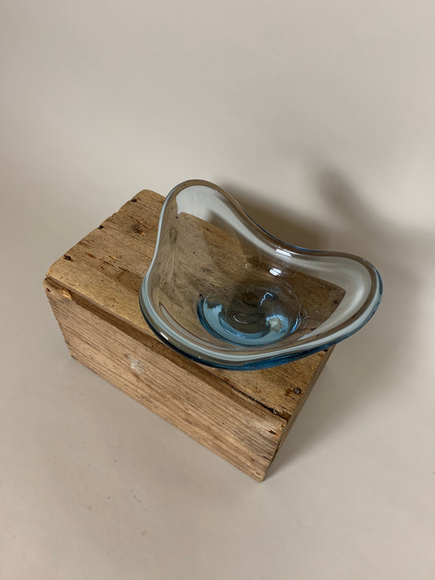 Holmegaard glasskål - Blå