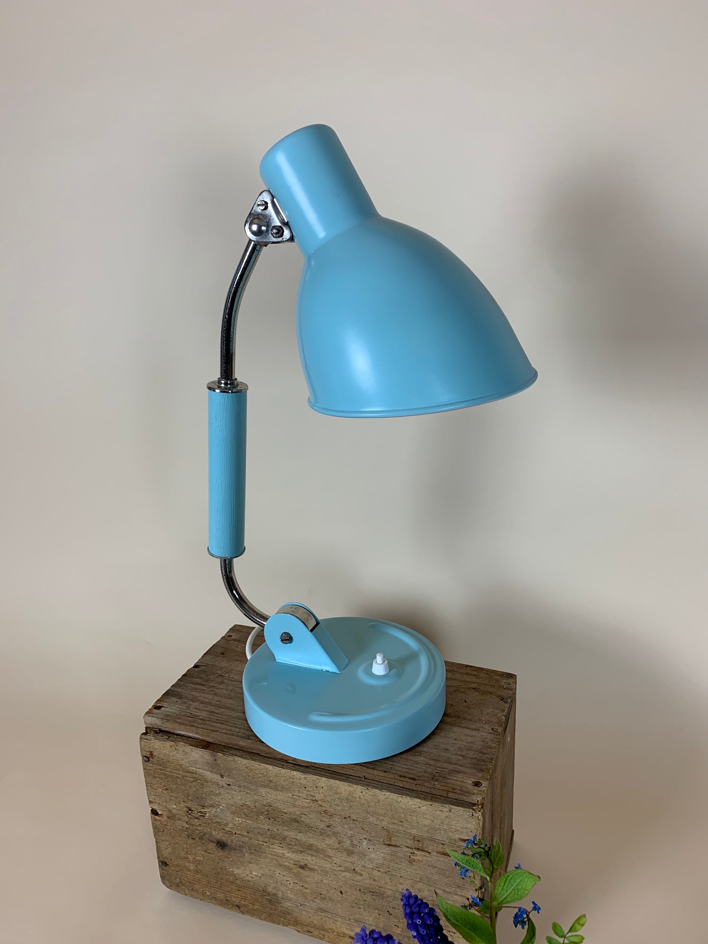 Vintage lampa designad av Christian Dell för Koranda