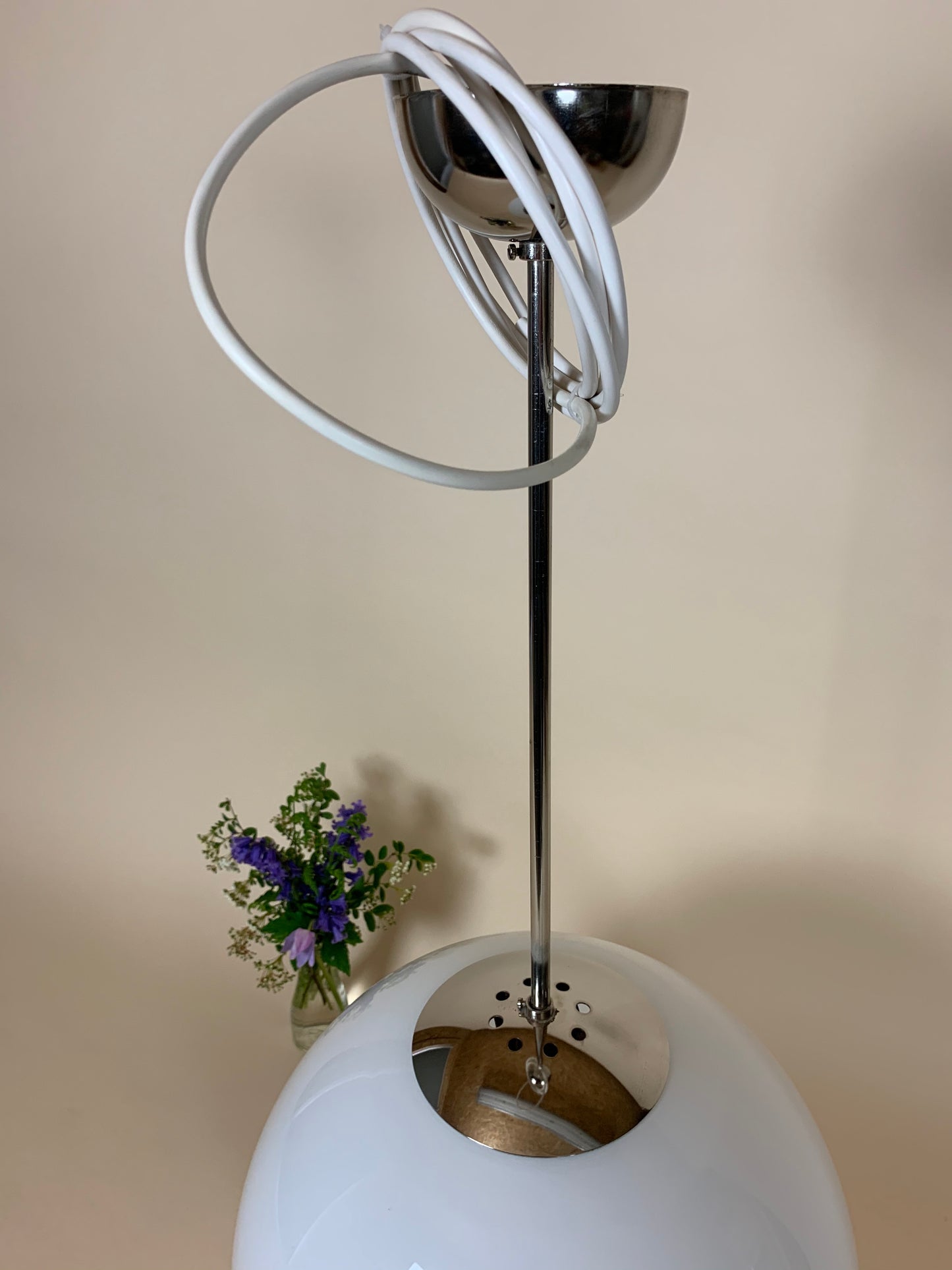 Glaskupollampa