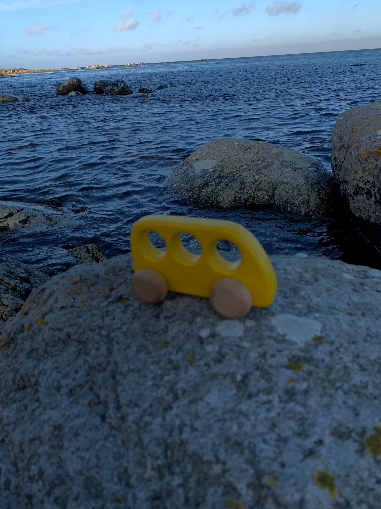 Träbuss för de minsta