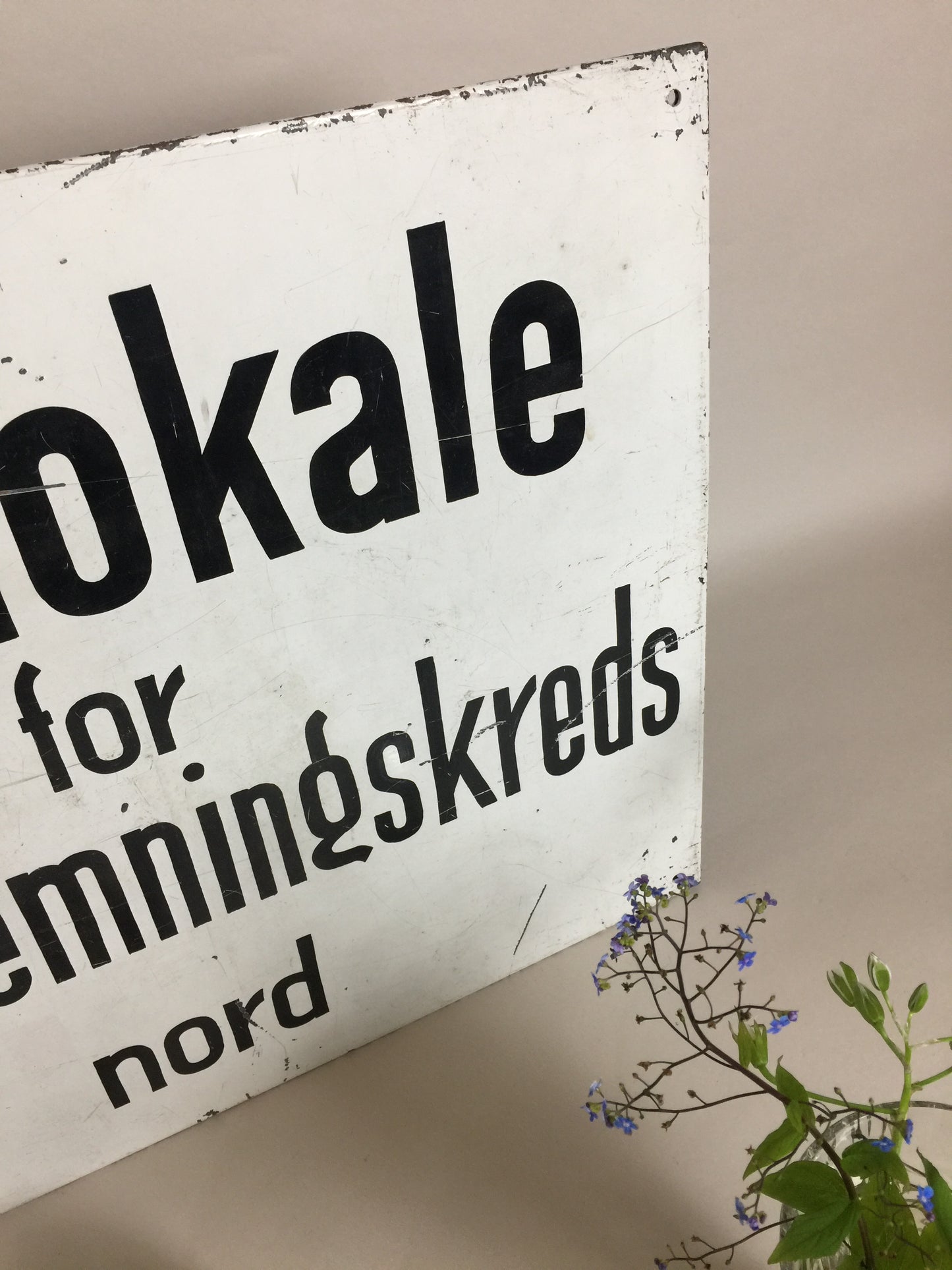 Valskylt 12 Nord