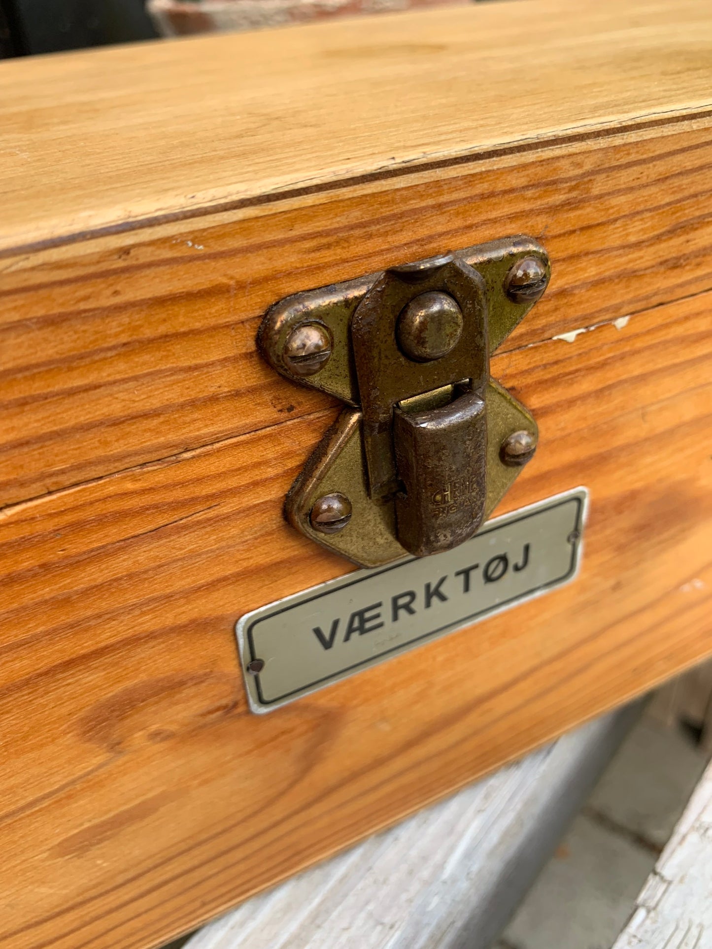 Verktygslåda i trä