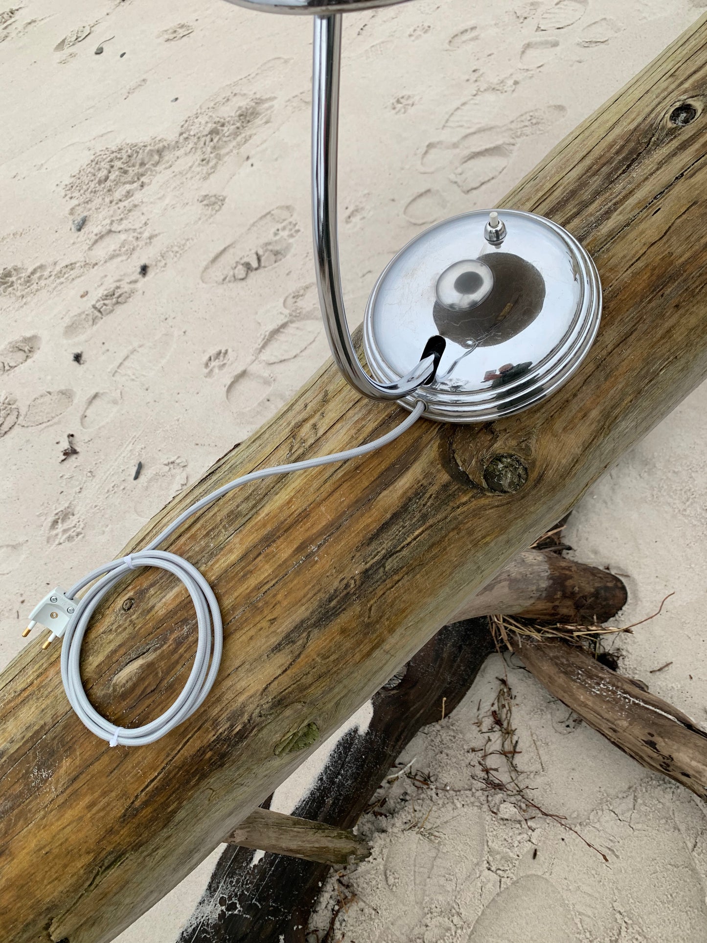 Helo vintage lampa - Krom