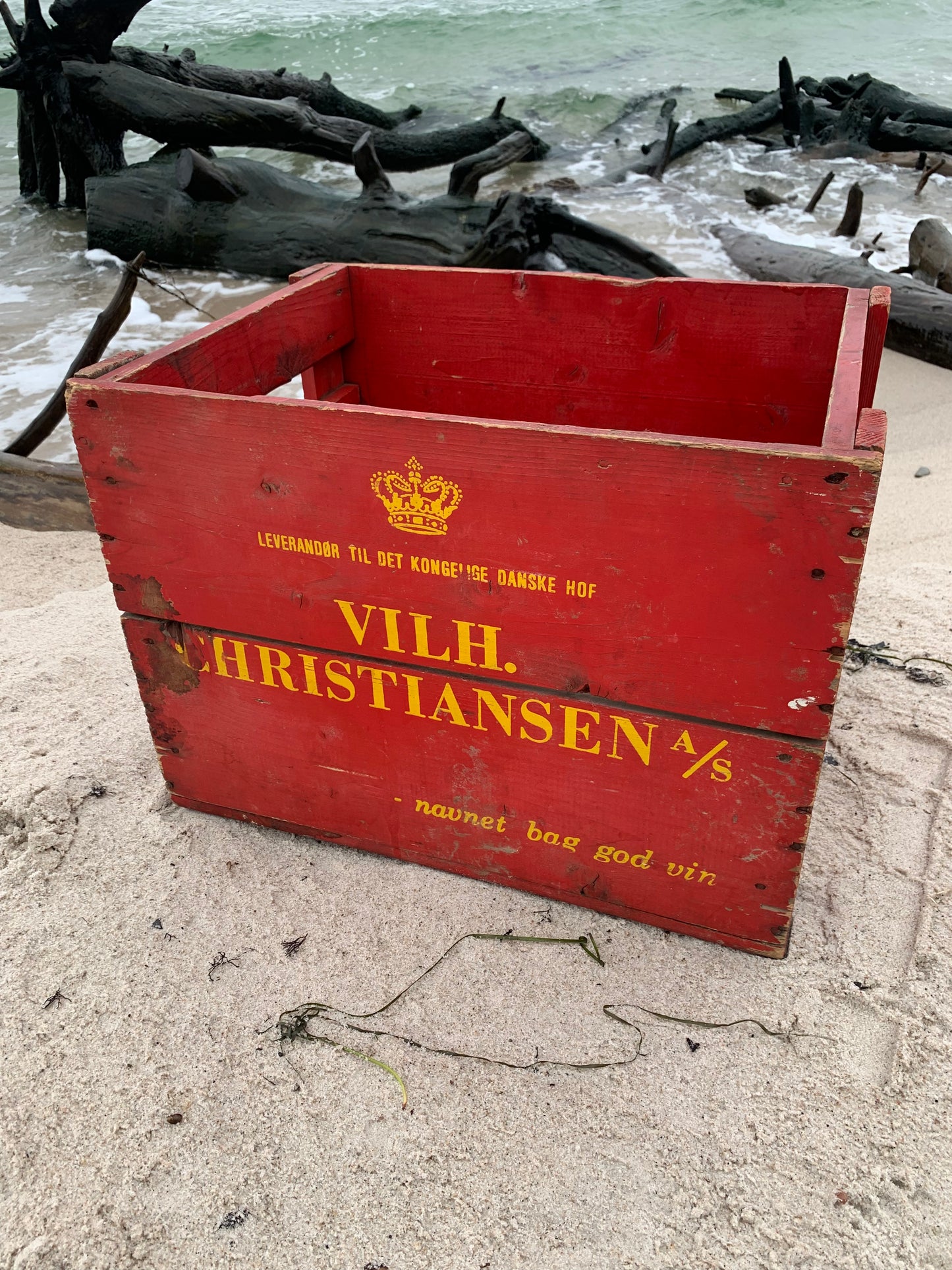 Vilh. Christiansen vinlåda