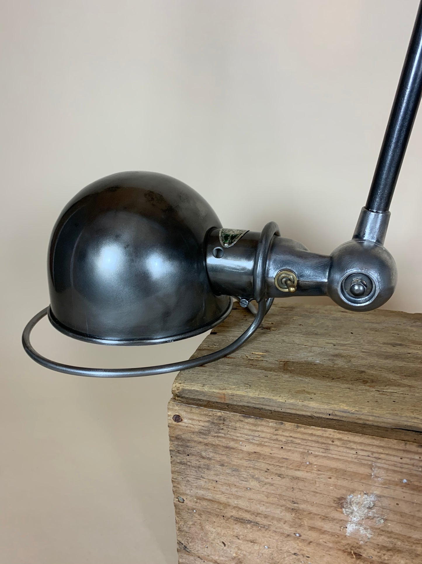 Jieldé vägglampa med 2 armar