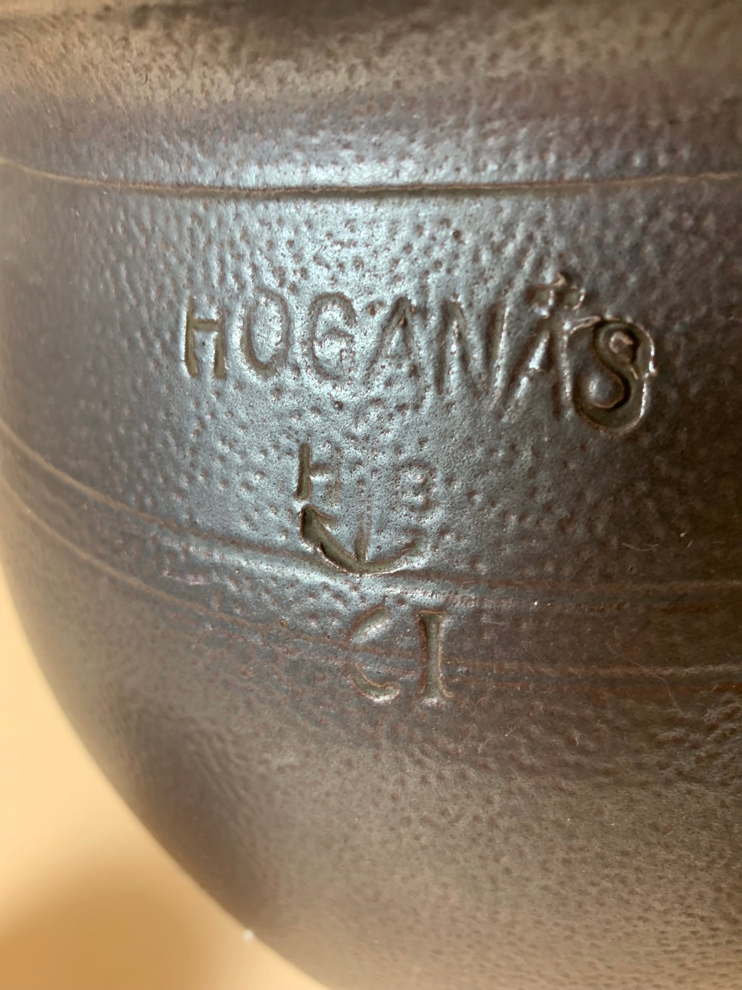 Pickelburk från Höganäs med handtag