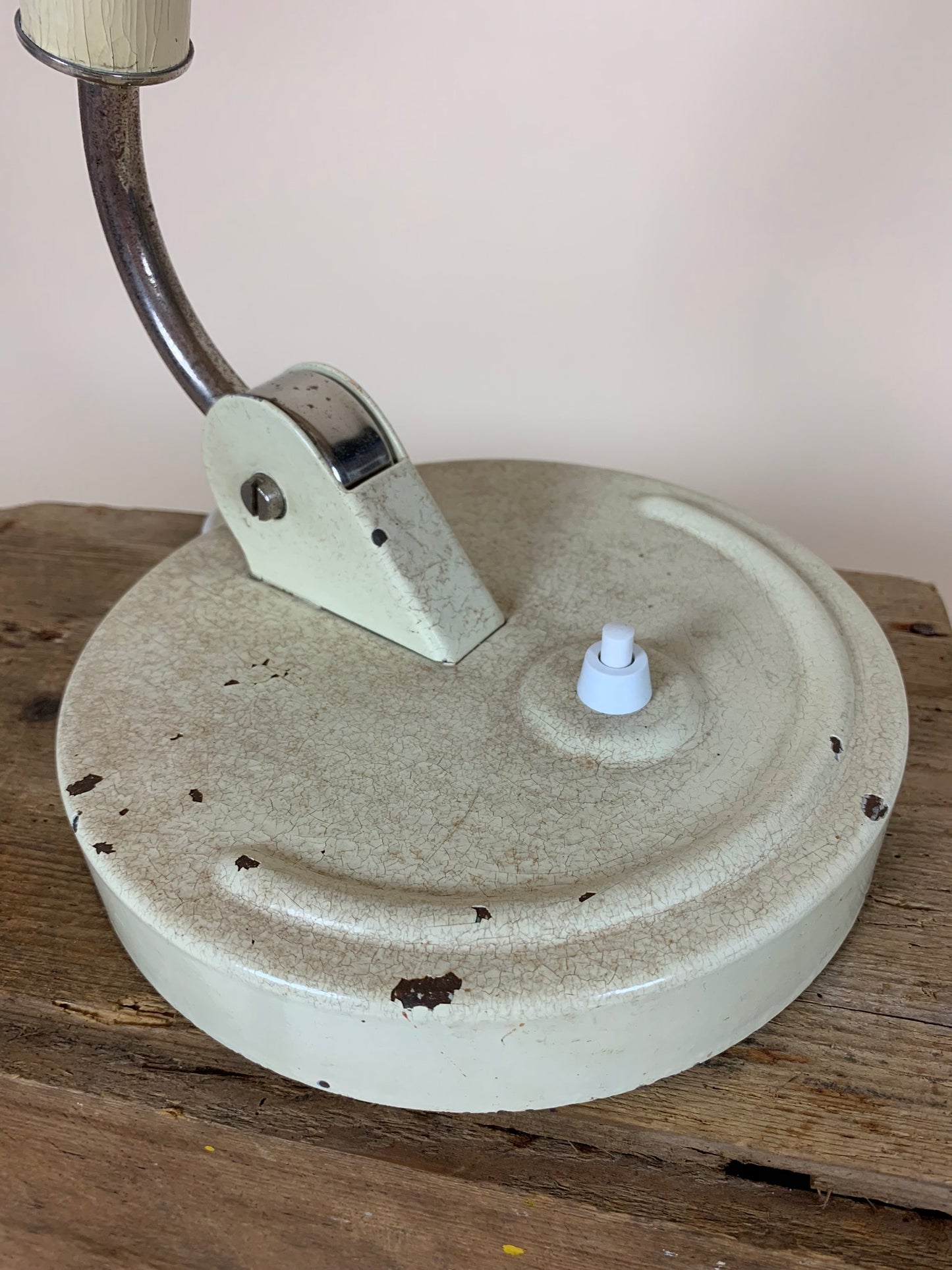 Vintage lampa av Christian Dell för Koranda