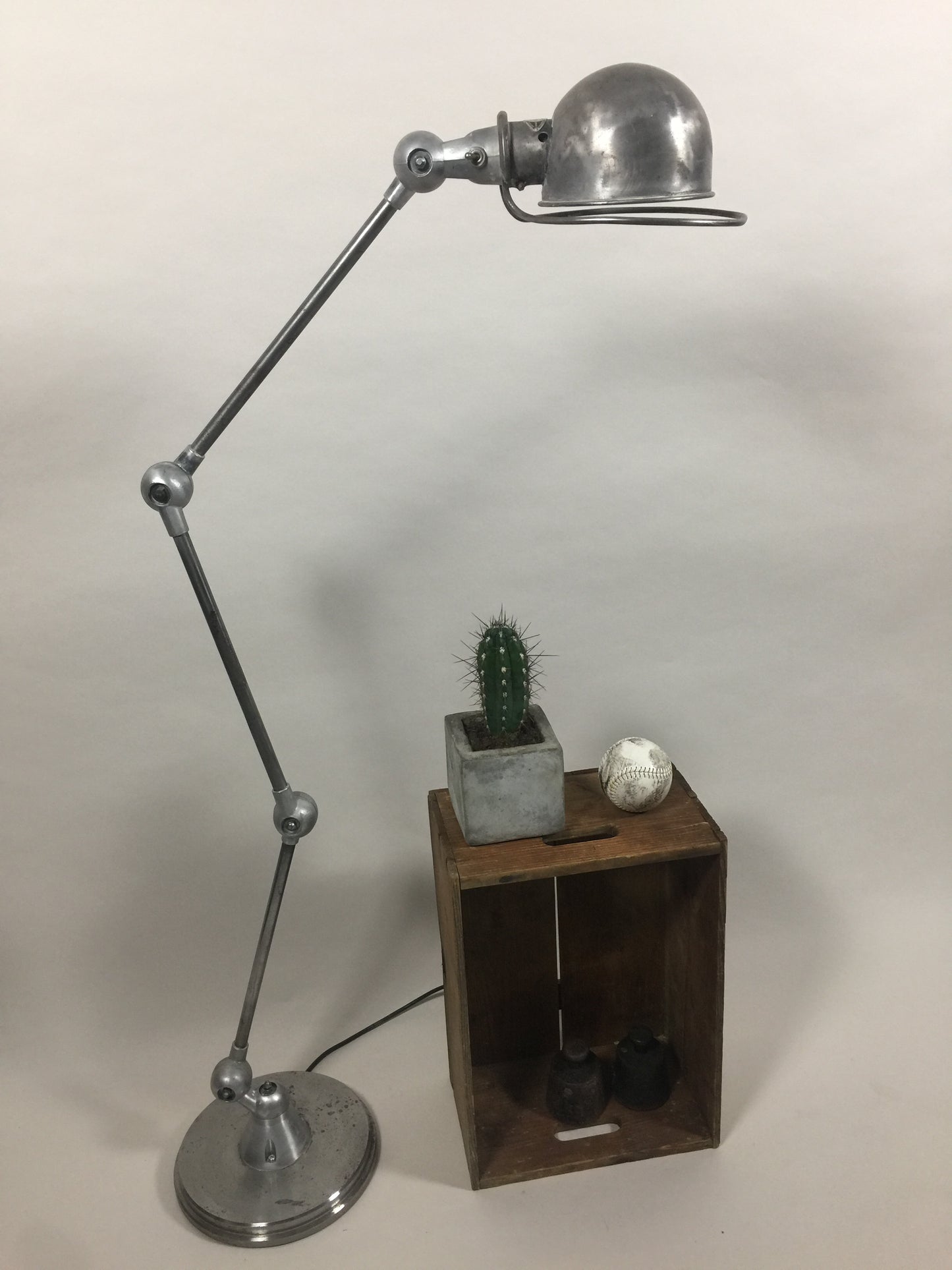 Jieldé golvlampa med 3 armar och strömbrytare