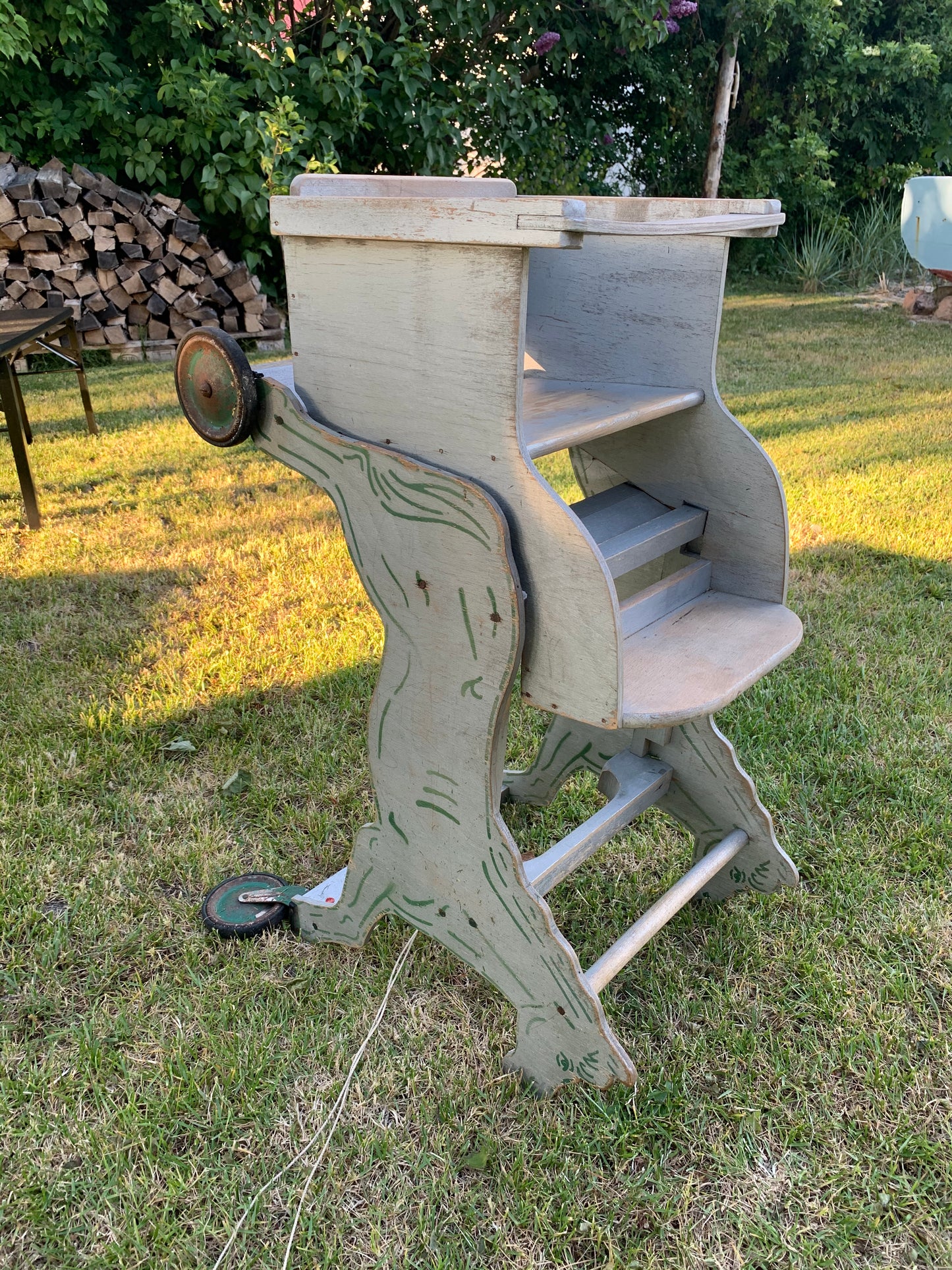 Rolig gammal "kombihäst" - Fyra i en