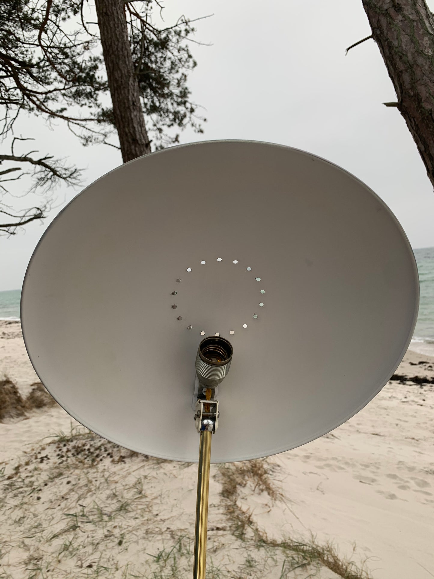 Kaiser Idell 6787 - Grå med mässing