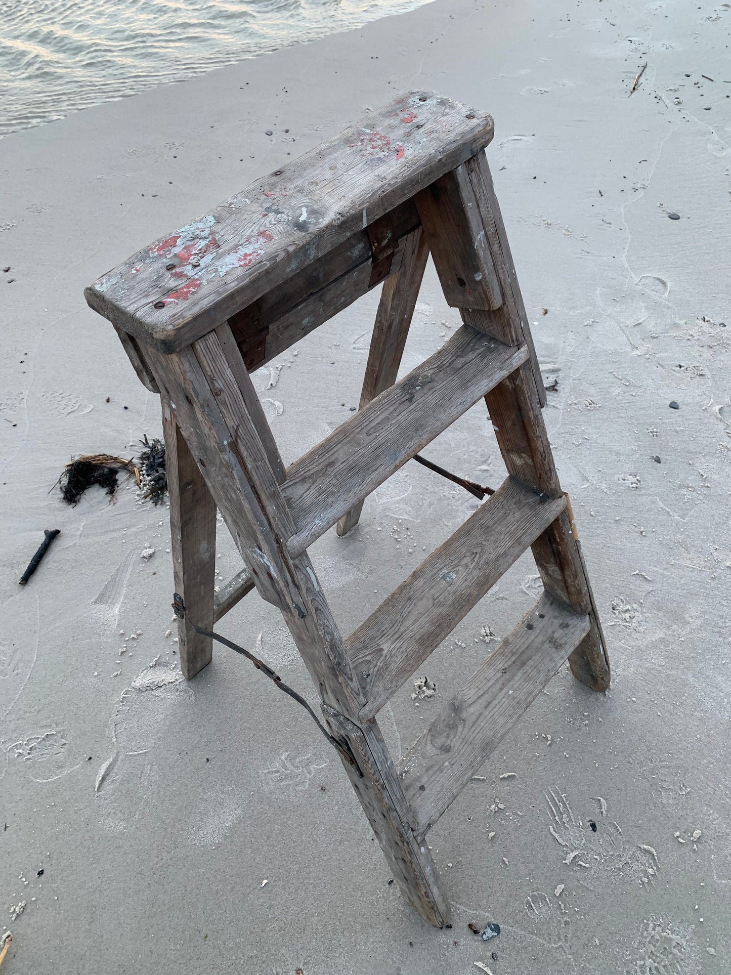 Gammal och dekorativ trappa