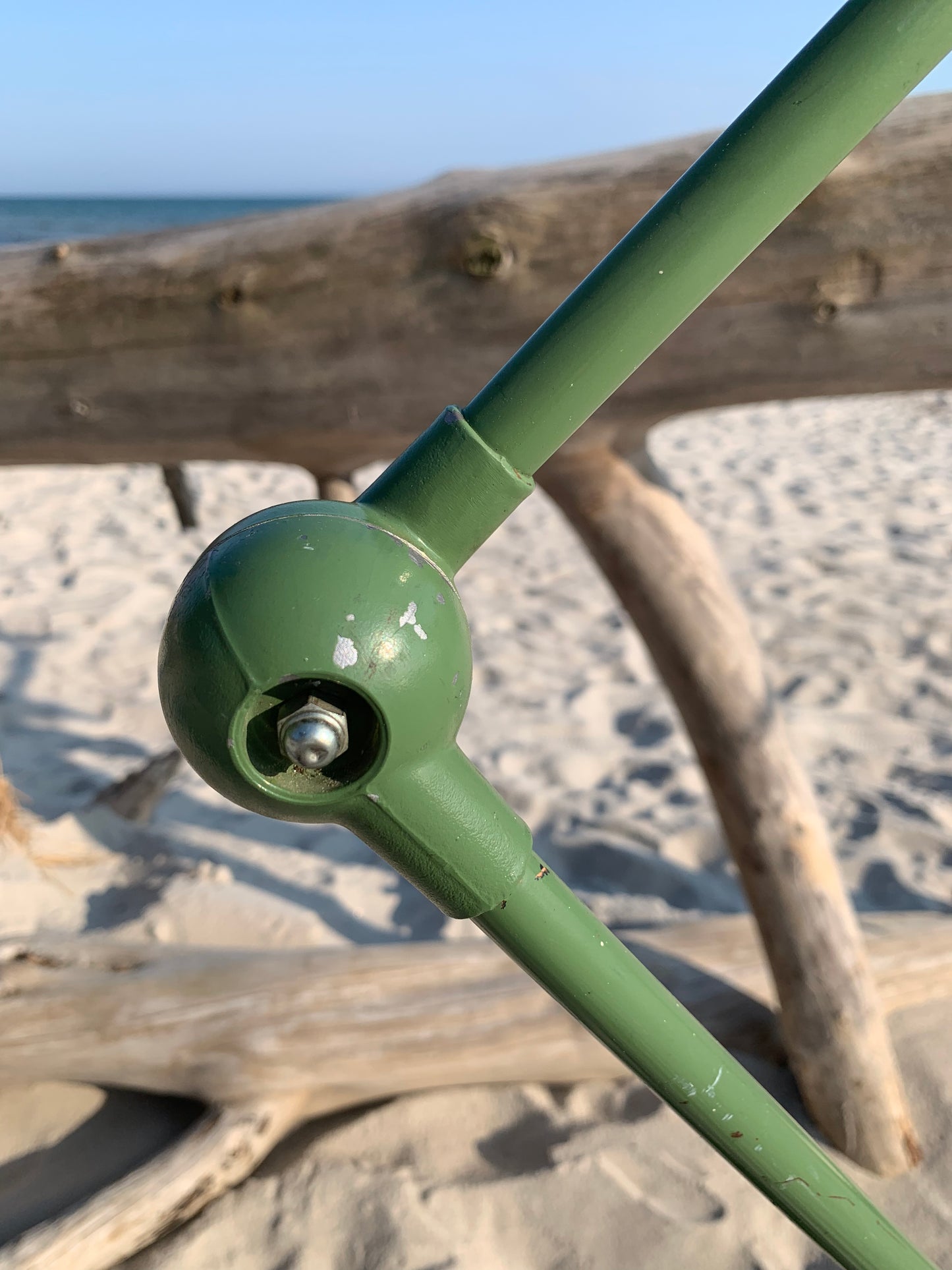 Jieldé golvlampa - Grön med 4 armar