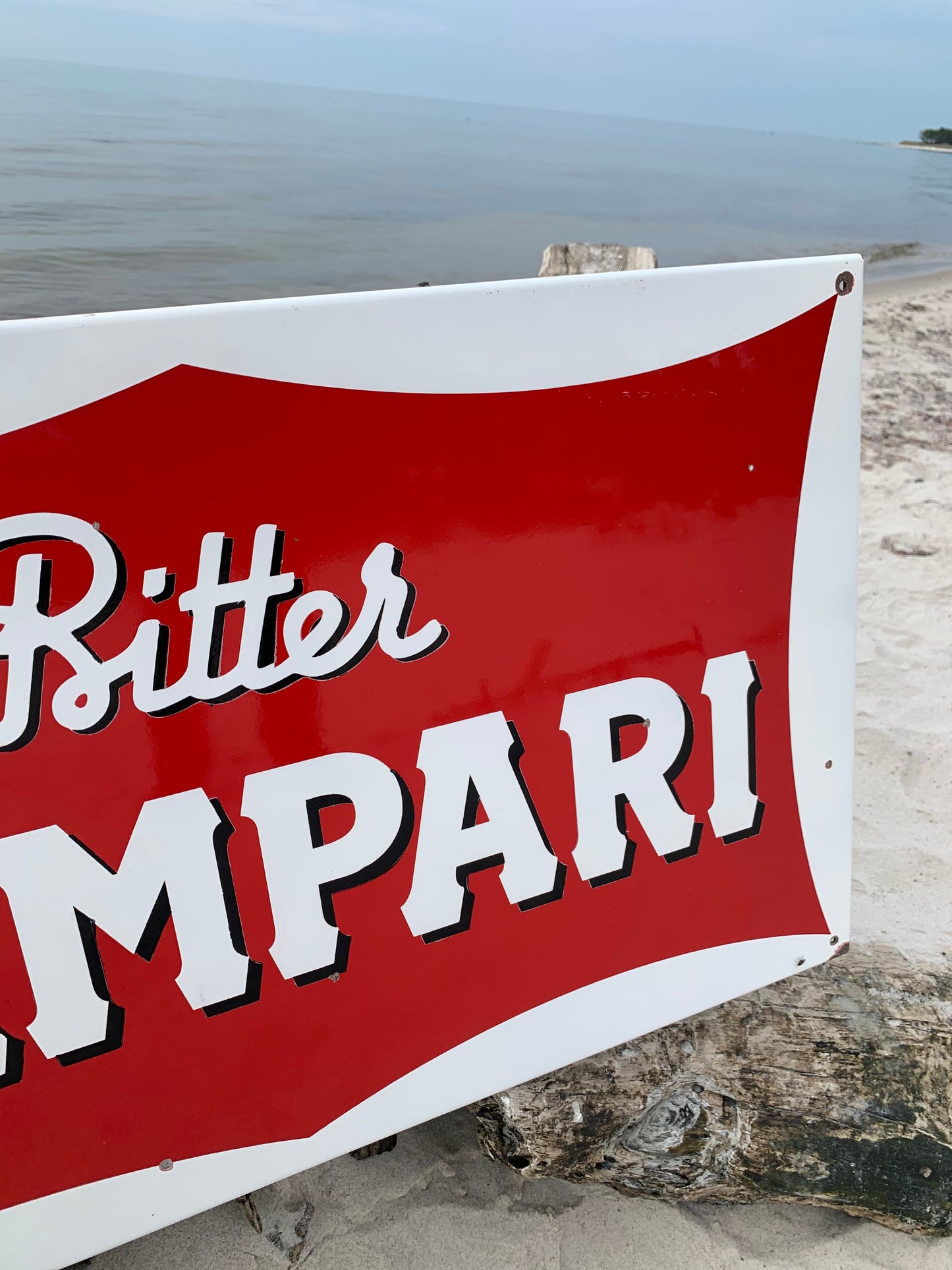 Campari emaljskylt