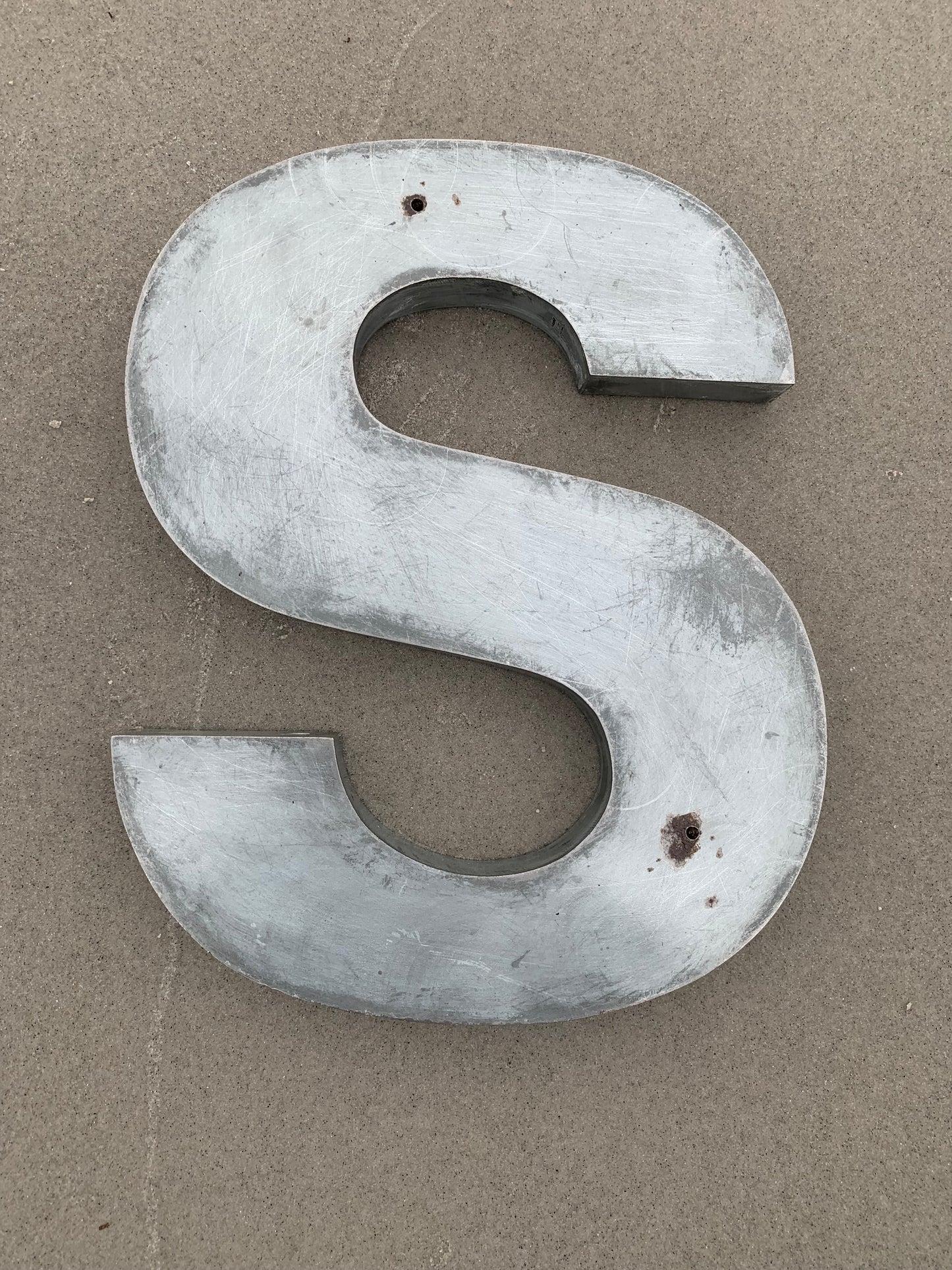 Bokstav - S (Fasadbokstav)