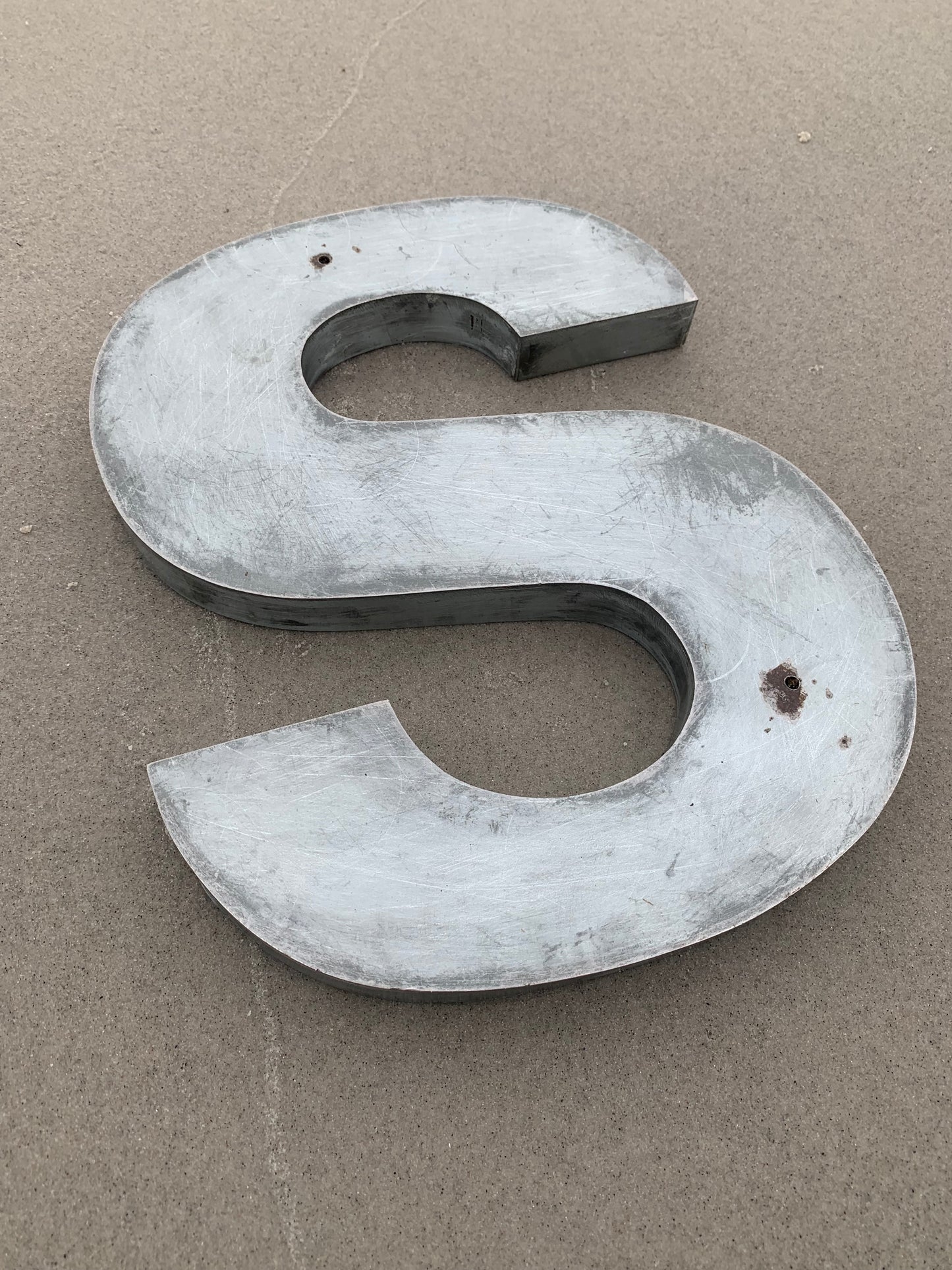 Bokstav - S (Fasadbokstav)