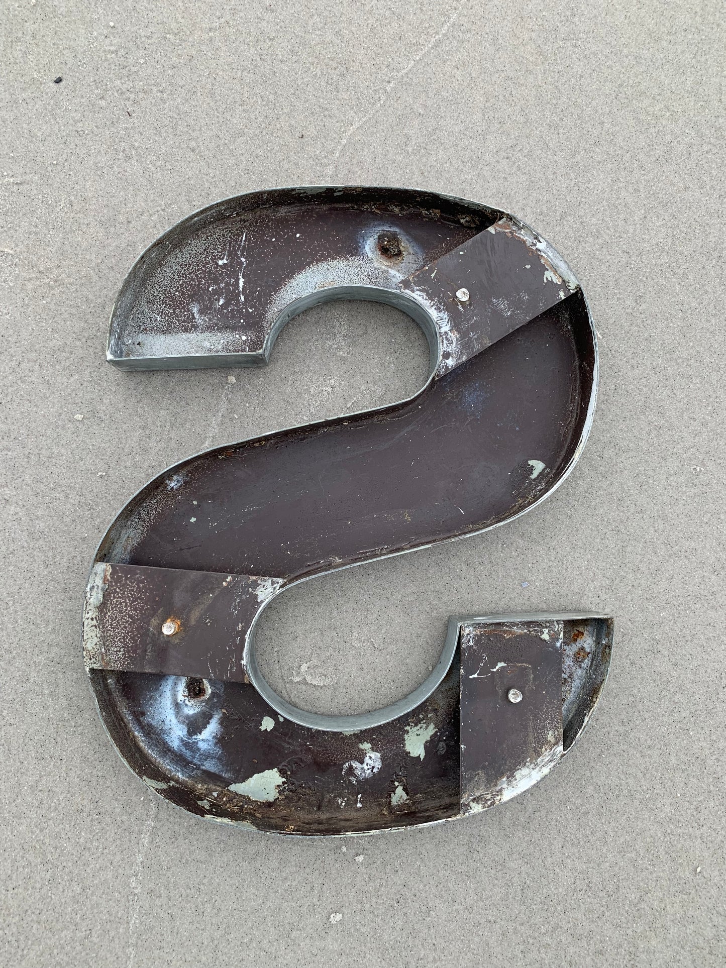 Bokstav - S (Fasadbokstav)