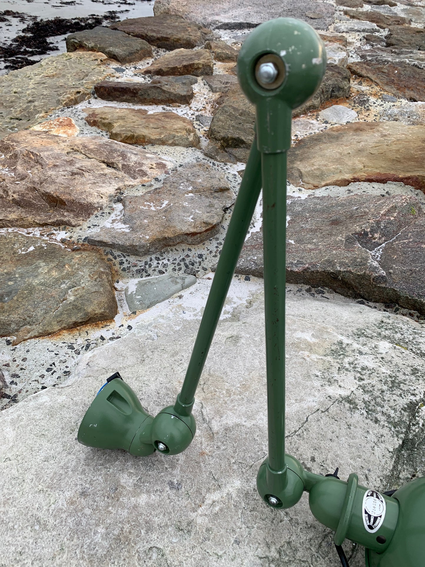 Jieldé vägg-/taklampa med två armar - Grön