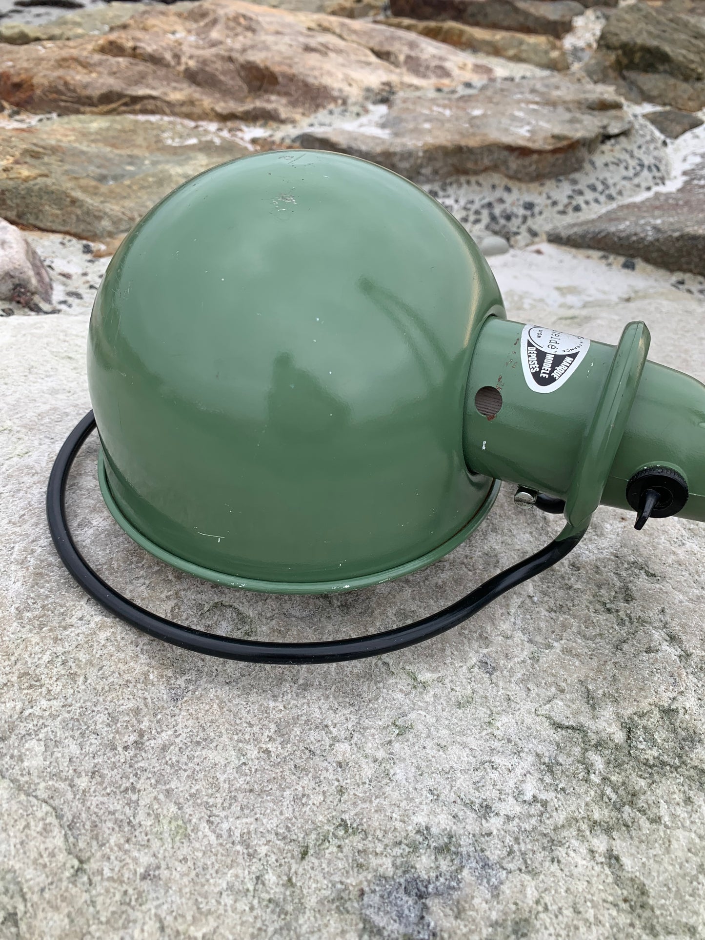 Jieldé vägg-/taklampa med två armar - Grön