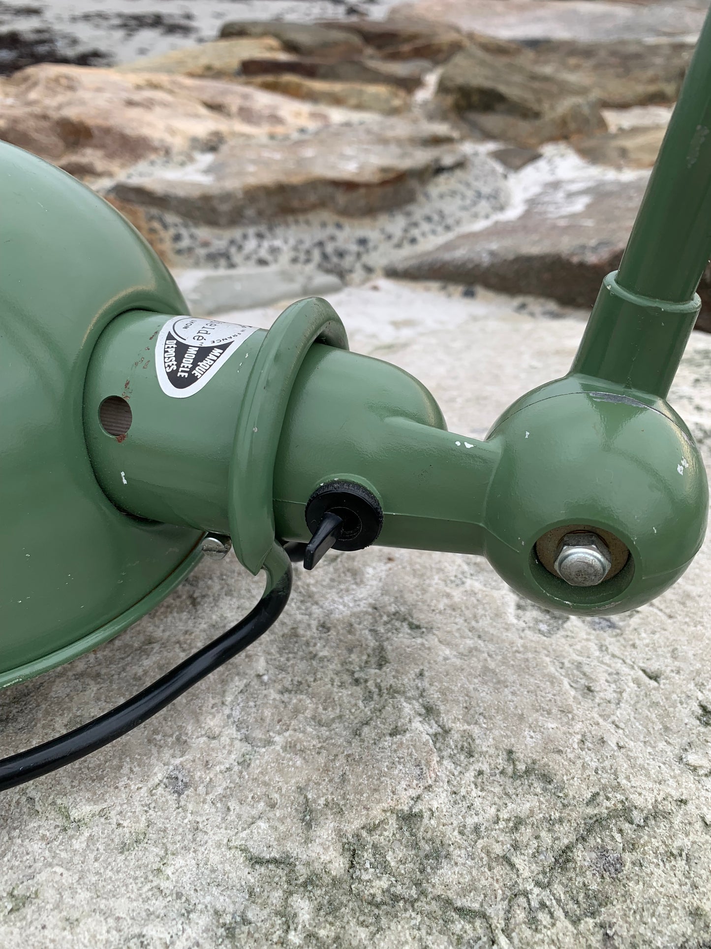 Jieldé vägg-/taklampa med två armar - Grön