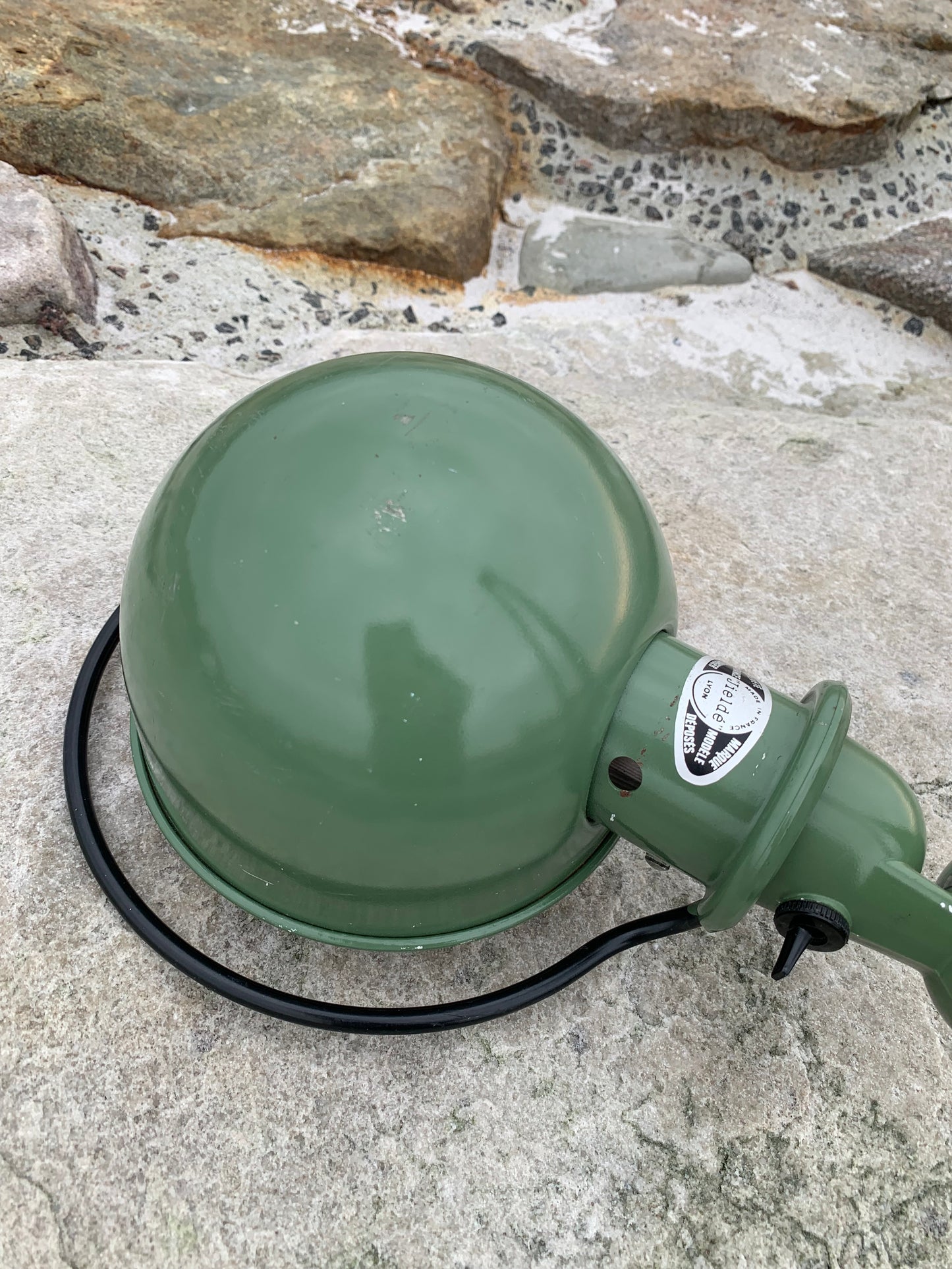Jieldé vägg-/taklampa med två armar - Grön