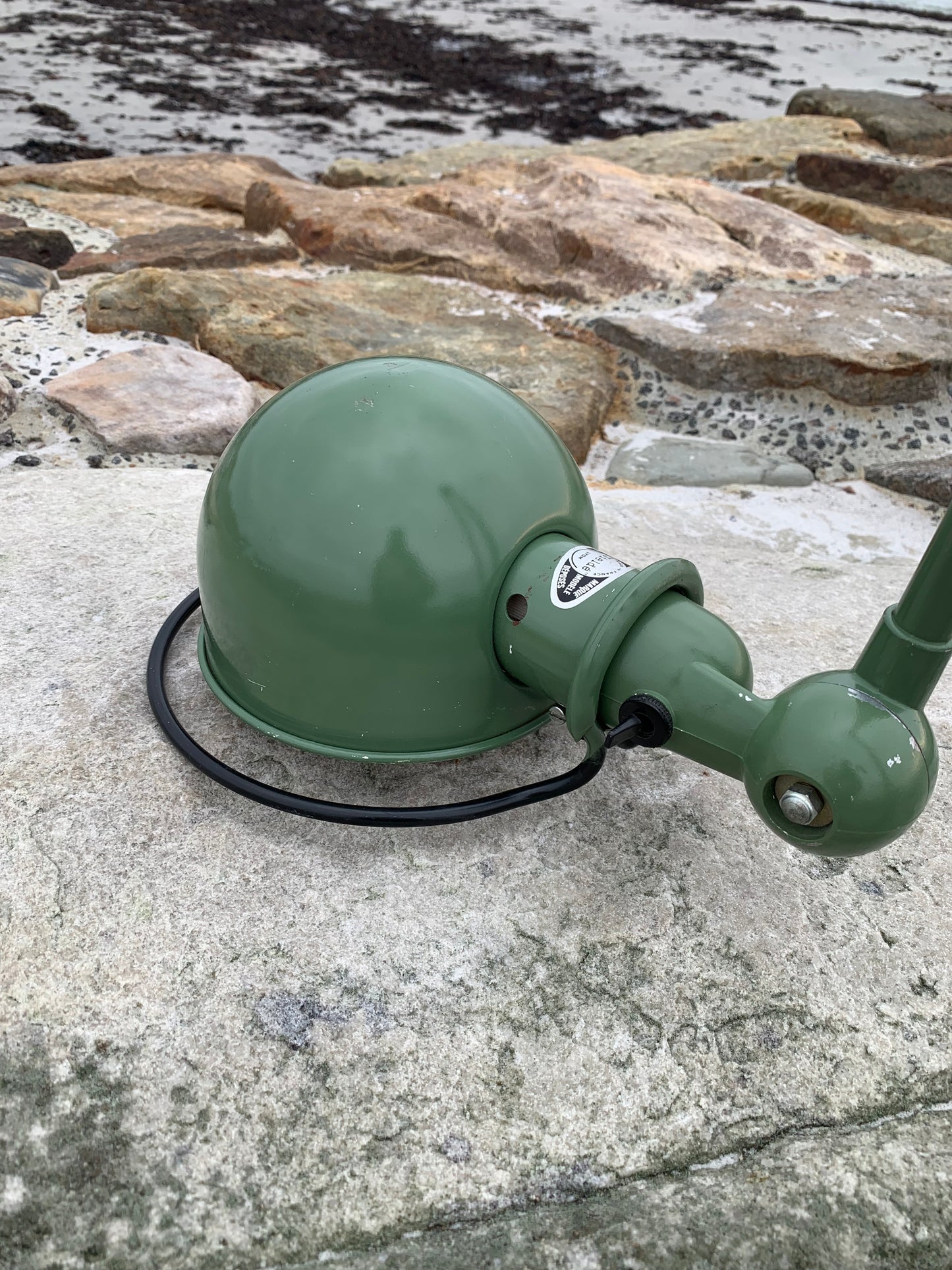 Jieldé vägg-/taklampa med två armar - Grön