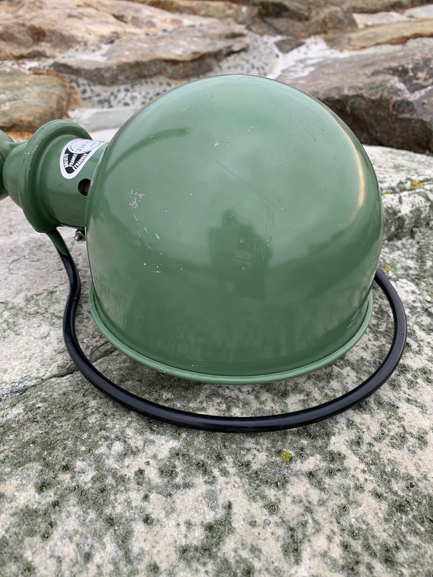 Jieldé vägg-/taklampa med två armar - Grön