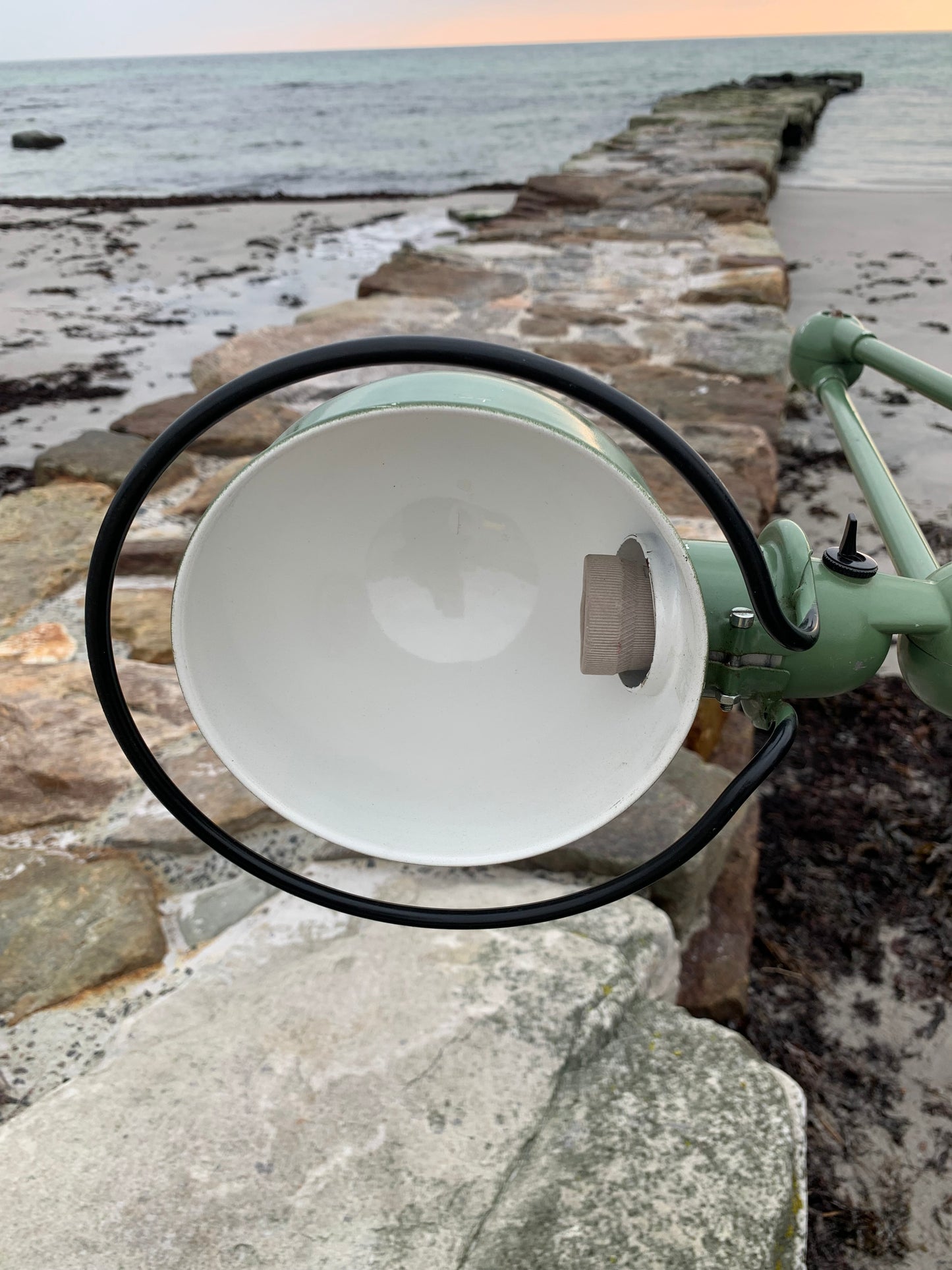 Jieldé vägg-/taklampa med två armar - Grön