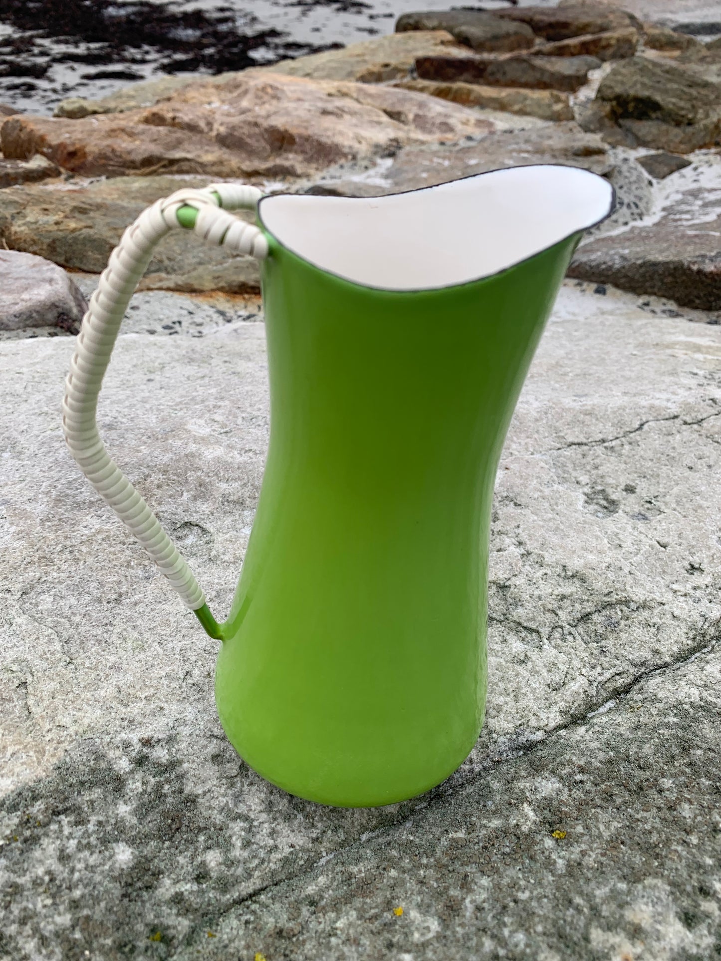 Quistgaard emaljkanna - Grön